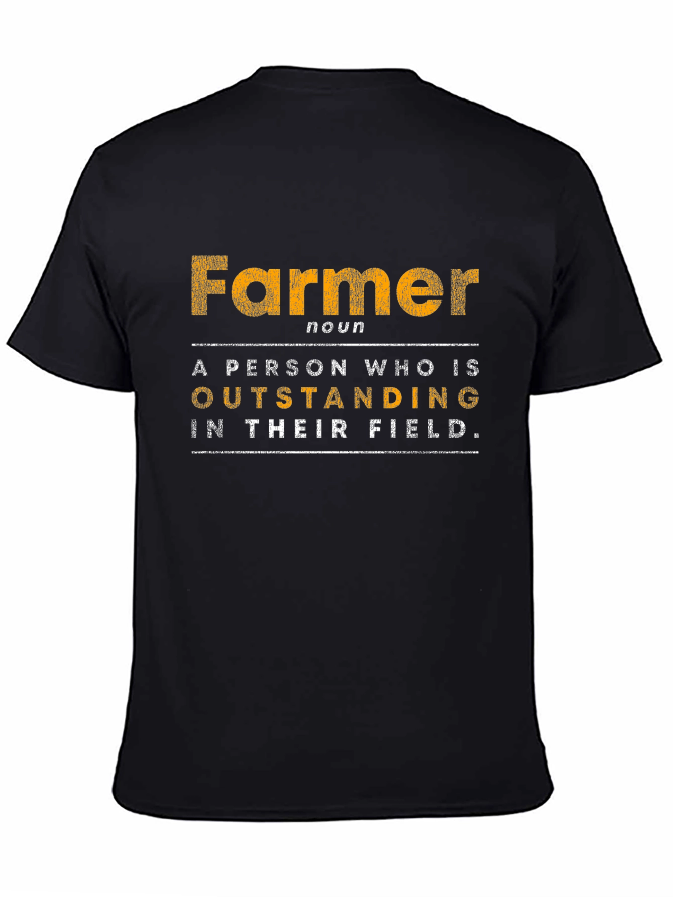 Farmer Definition Graphic Tee - Outstanding in Their Field