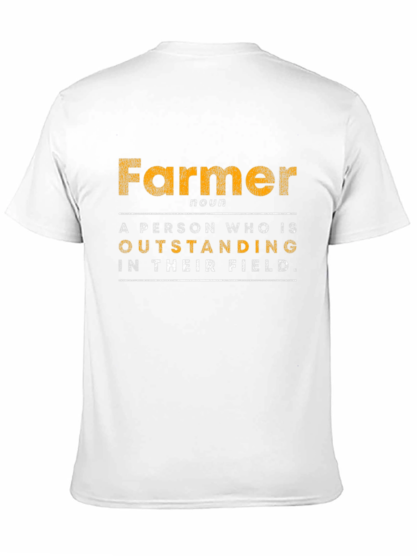 Farmer Definition Graphic Tee - Outstanding in Their Field