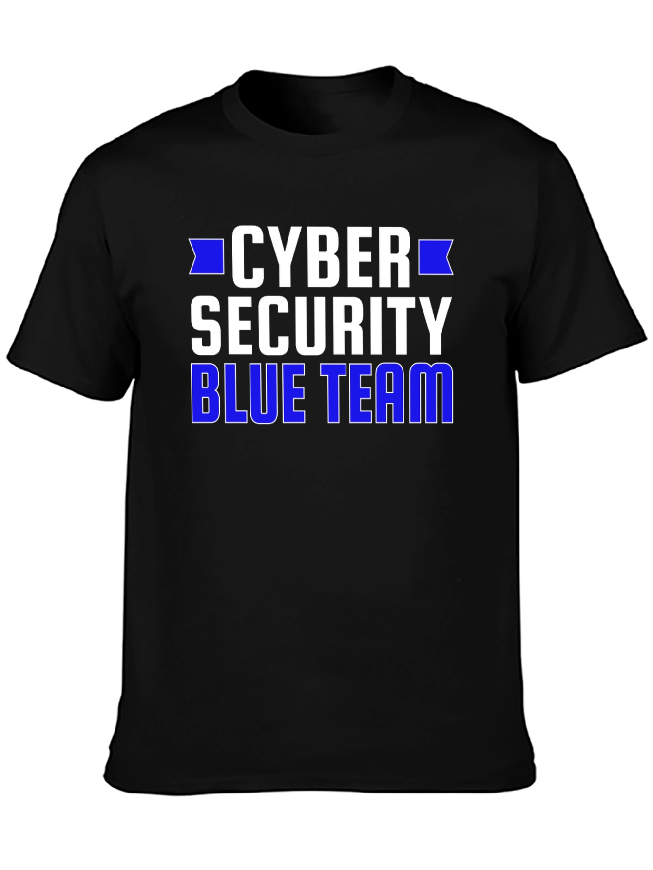 Cyber Security Blue Team Graphic T-Shirt