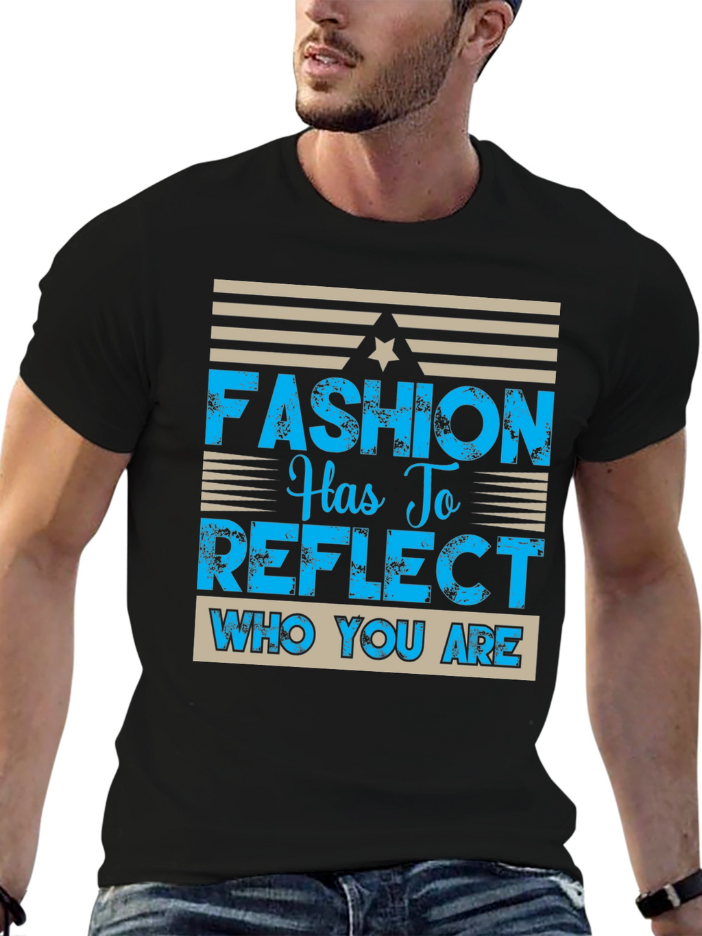 Fashion Reflect T-Shirt - Stylish & Trendy