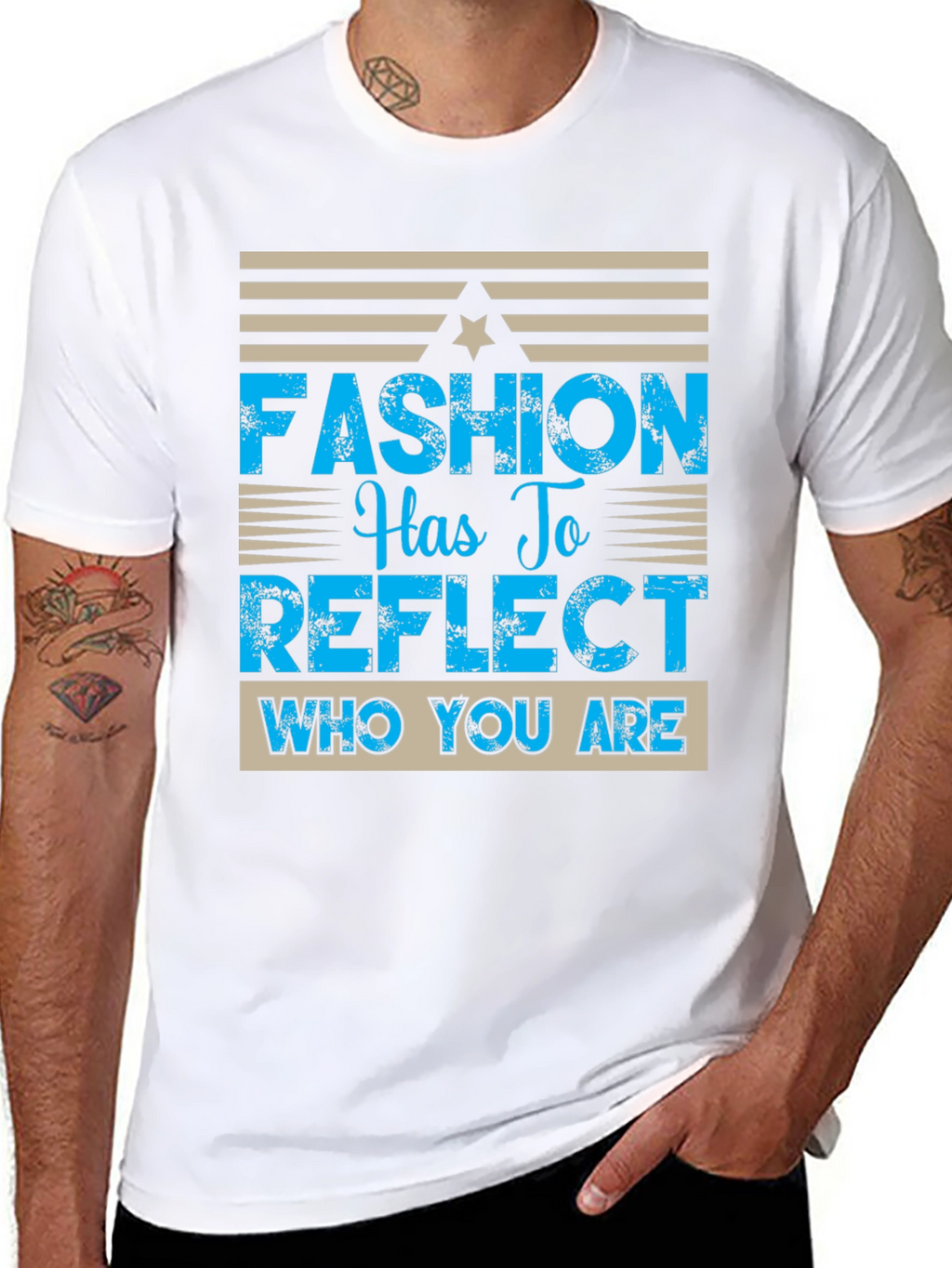 Fashion Reflect T-Shirt - Stylish & Trendy