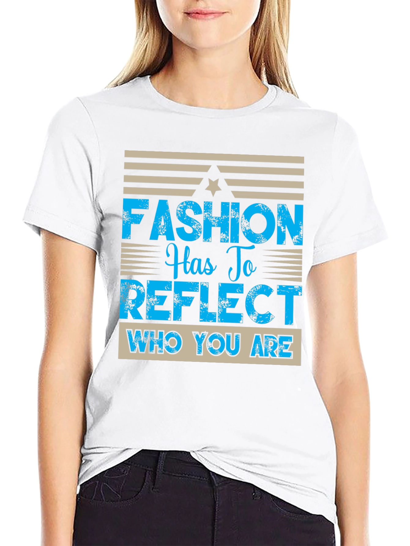 Fashion Reflect T-Shirt - Stylish & Trendy
