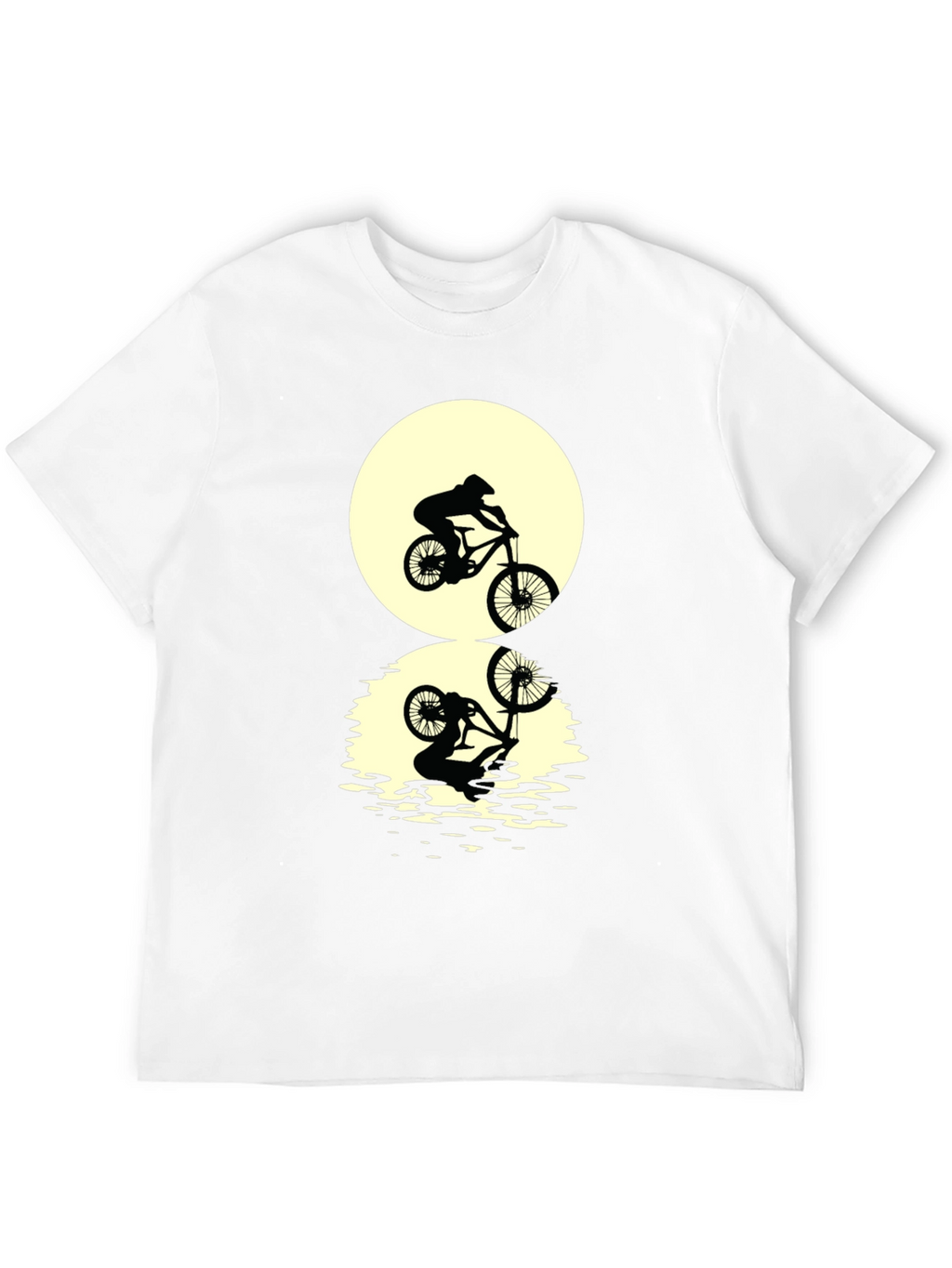 Mountain Bike Silhouette Graphic Tee