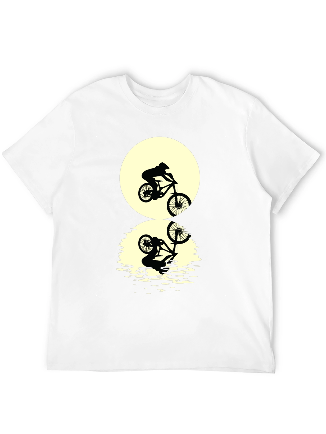 Mountain Bike Silhouette Graphic Tee