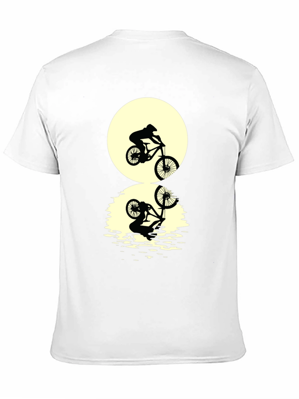 Mountain Bike Silhouette Graphic Tee