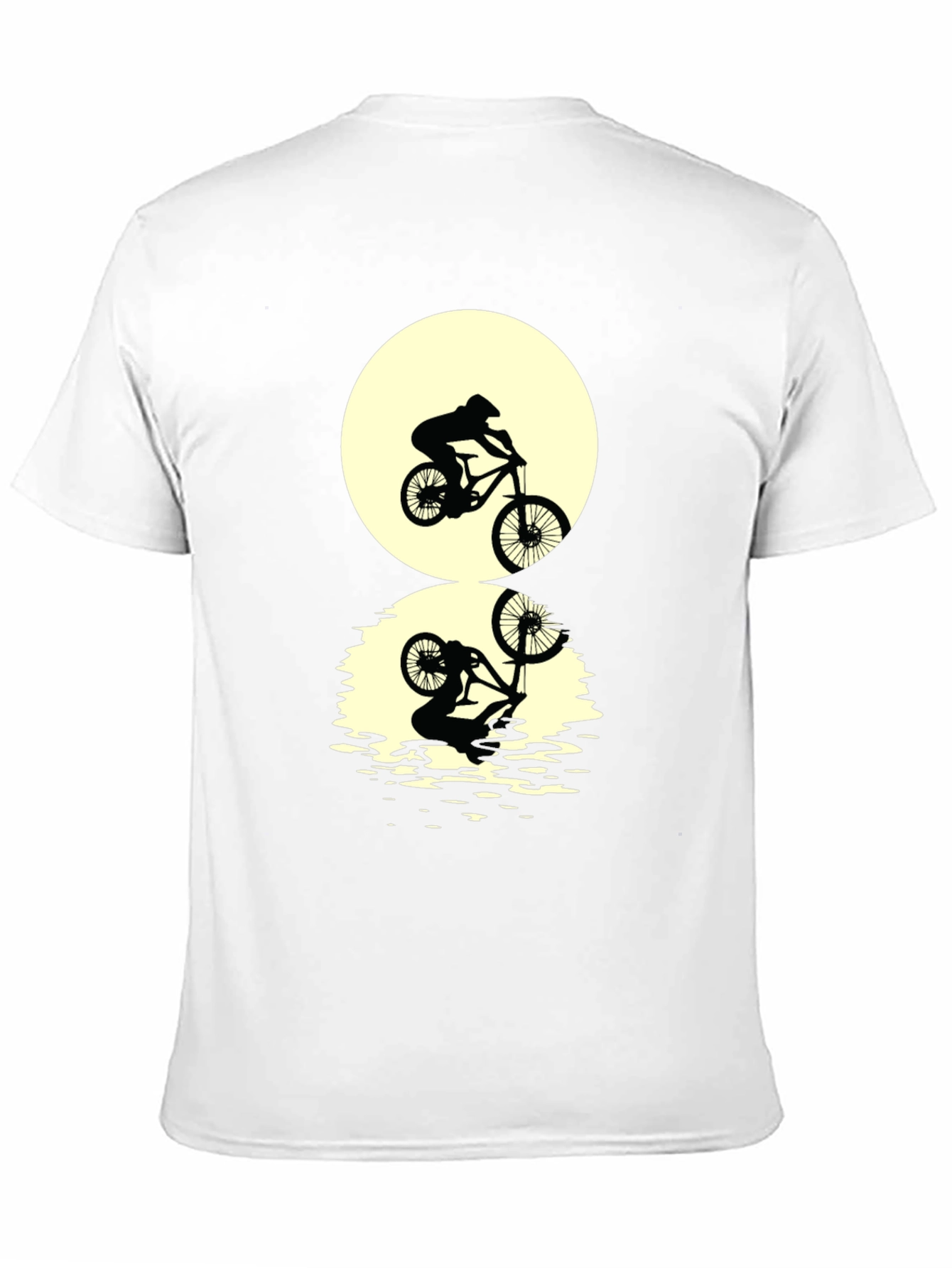 Mountain Bike Silhouette Graphic Tee