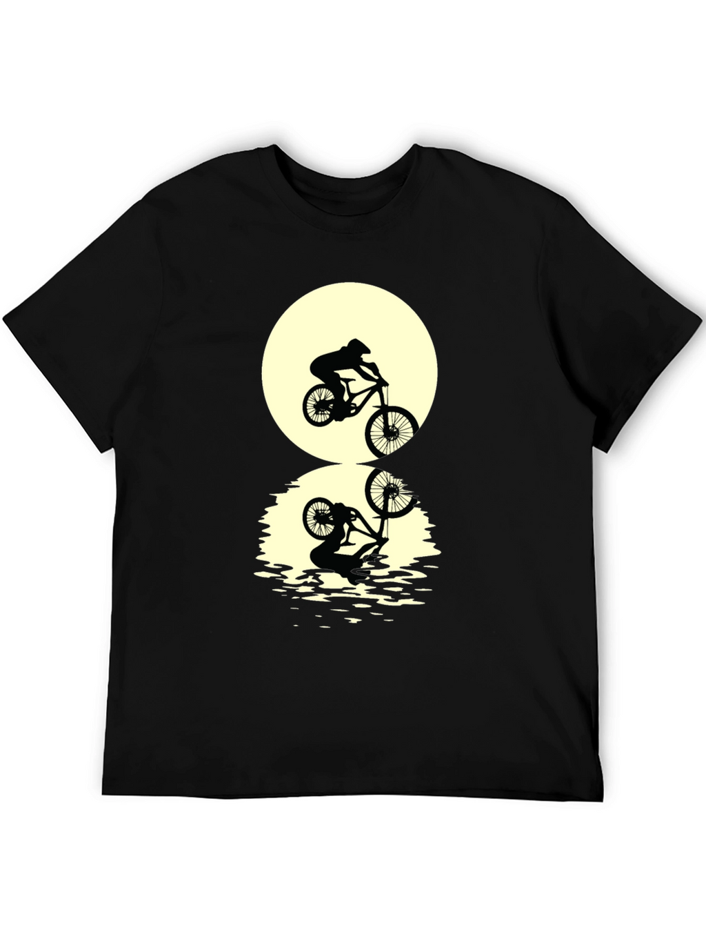 Mountain Bike Silhouette Graphic Tee