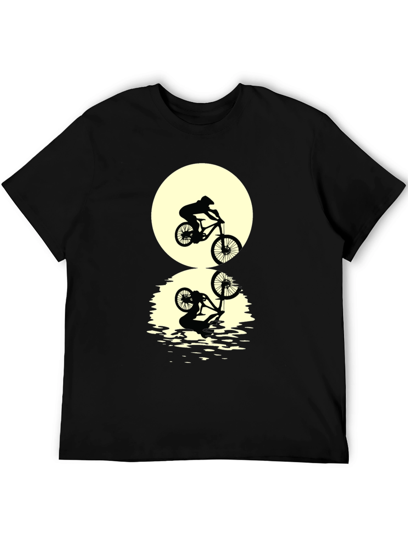 Mountain Bike Silhouette Graphic Tee
