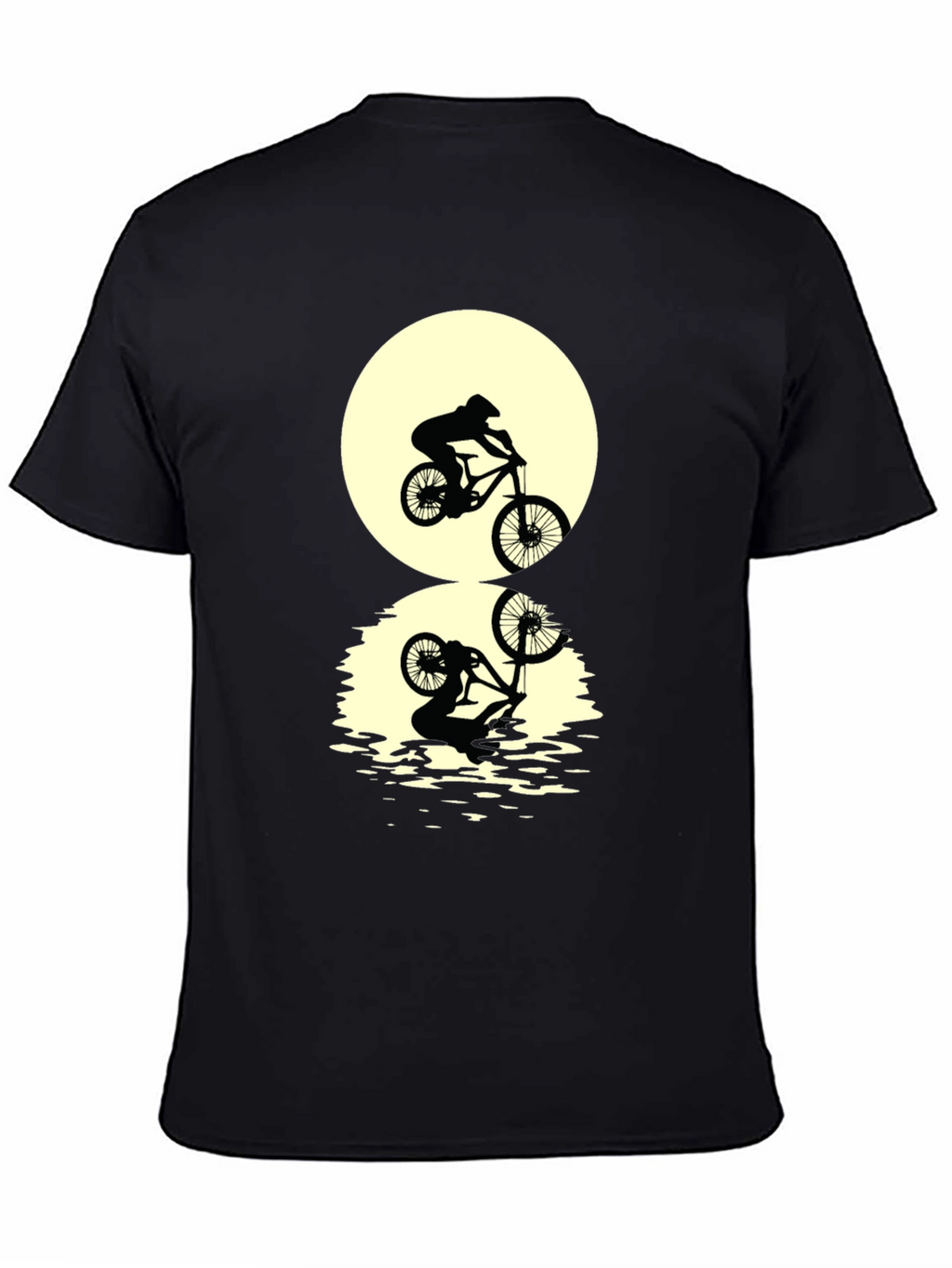 Mountain Bike Silhouette Graphic Tee