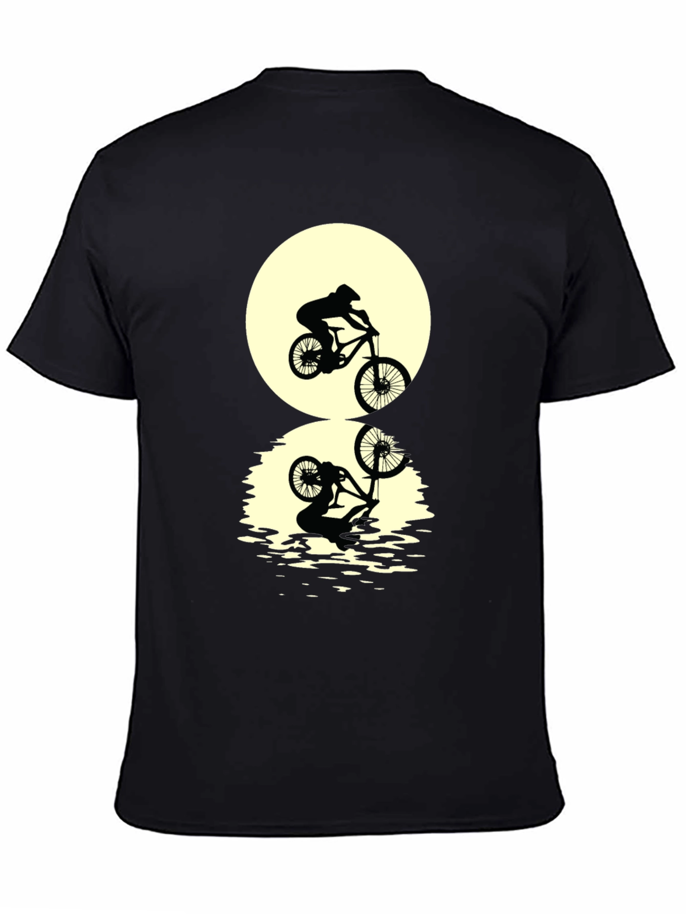 Mountain Bike Silhouette Graphic Tee