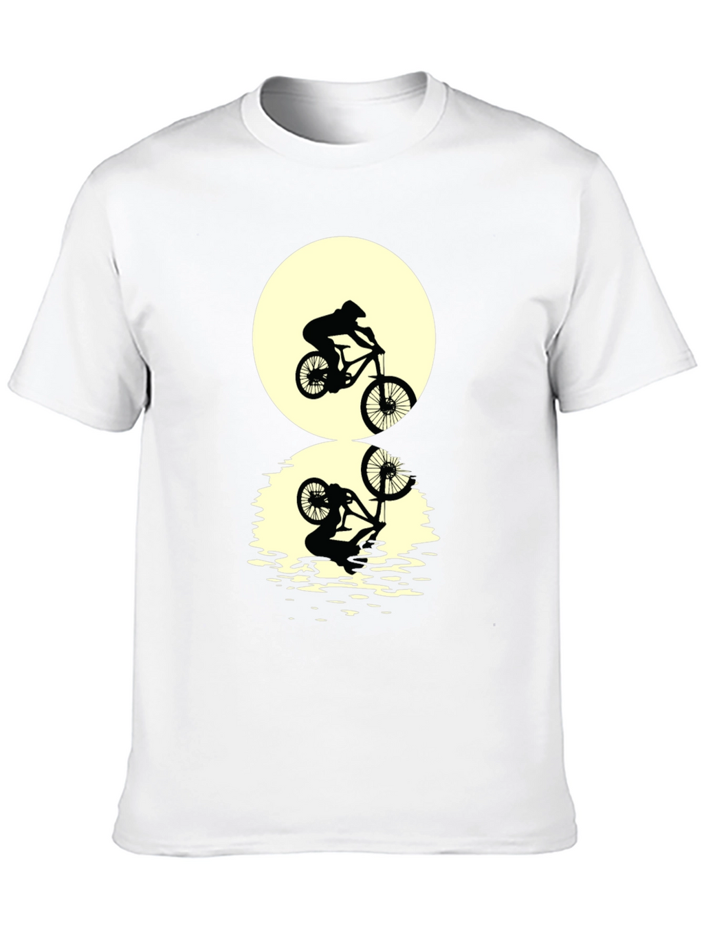Mountain Bike Silhouette Graphic Tee