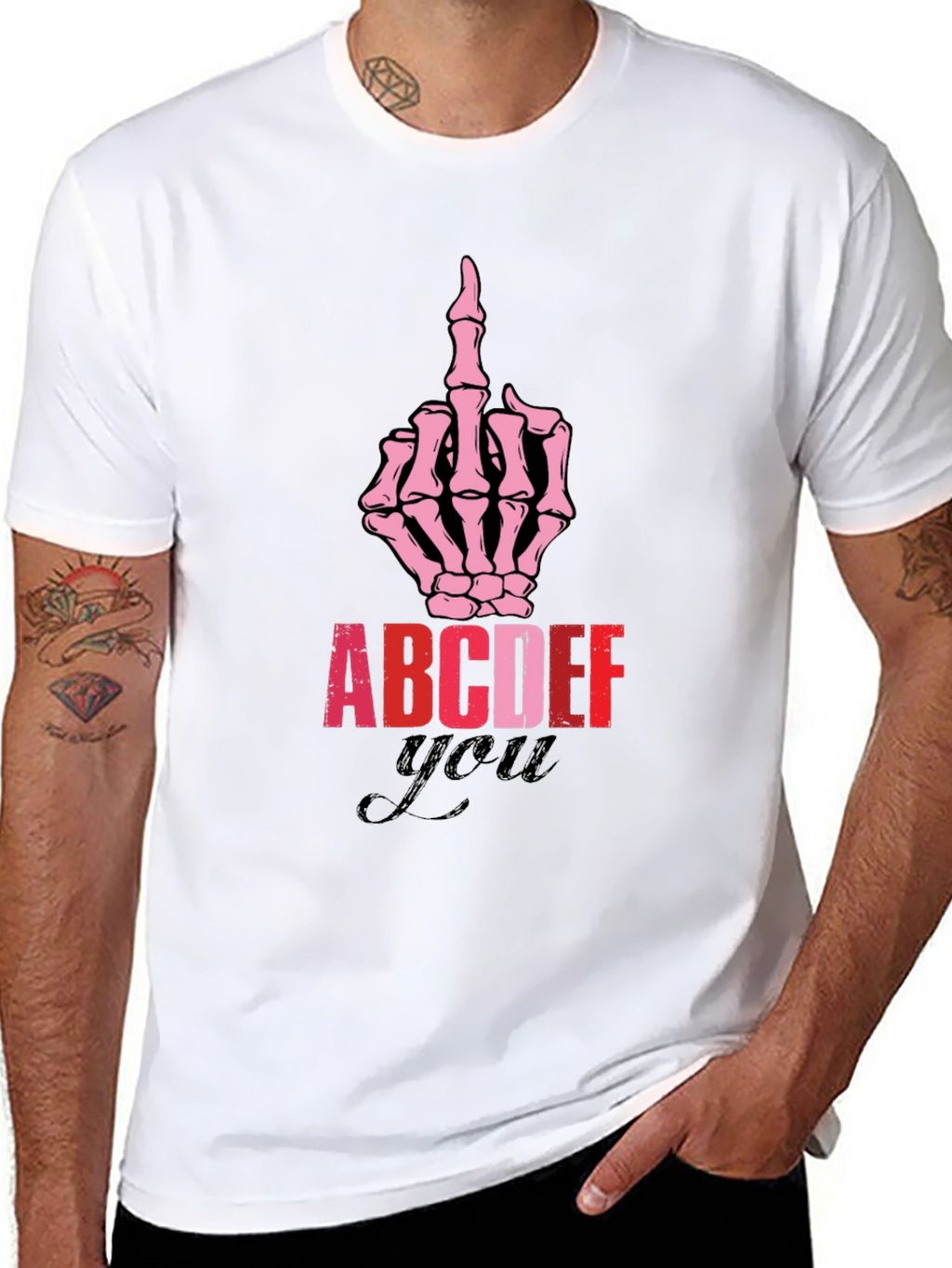 ABCDEF You Graphic Tee