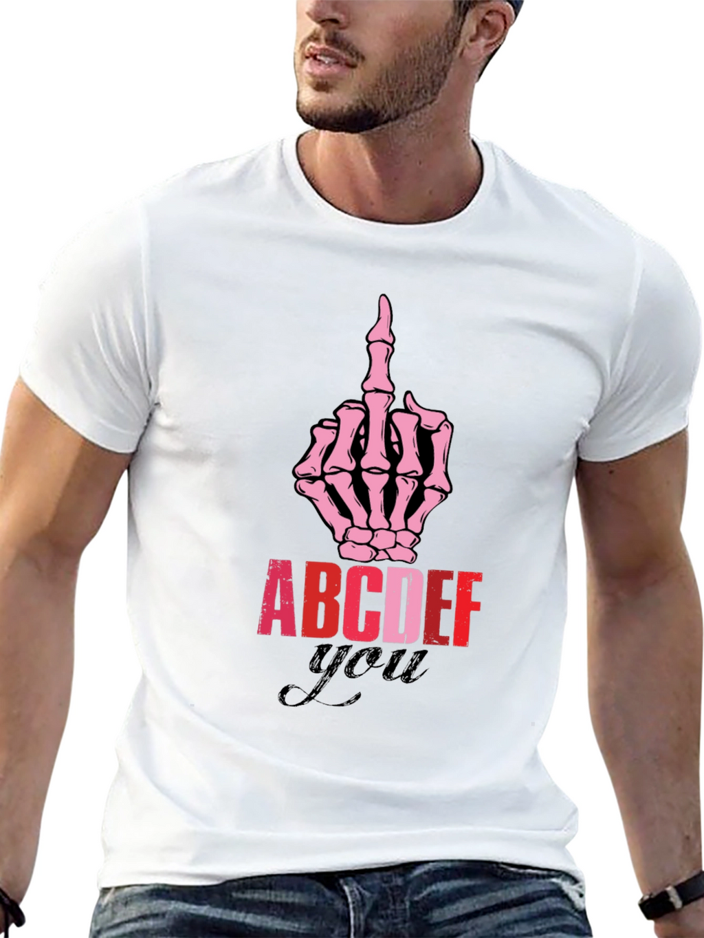 ABCDEF You Graphic Tee