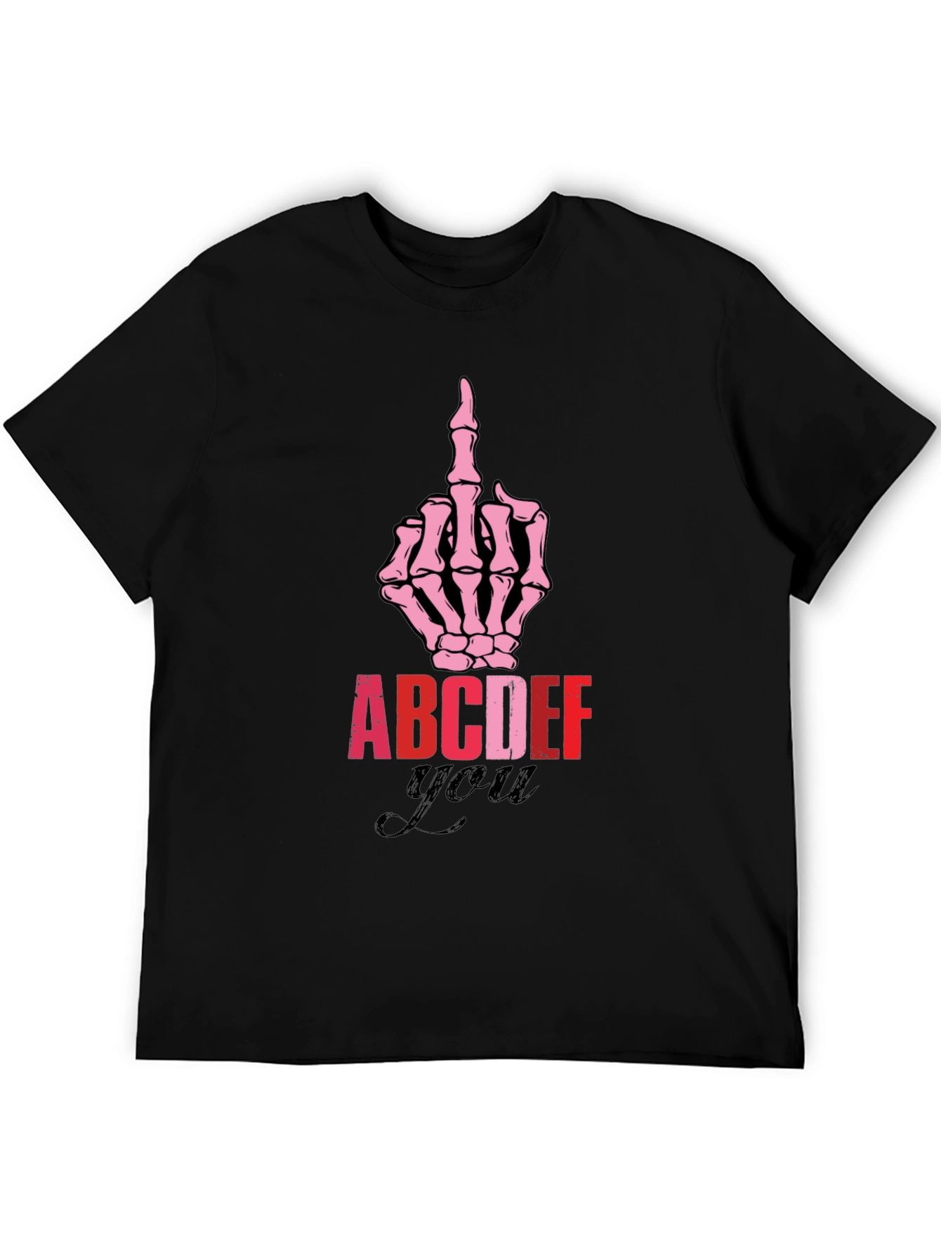 ABCDEF You Graphic Tee