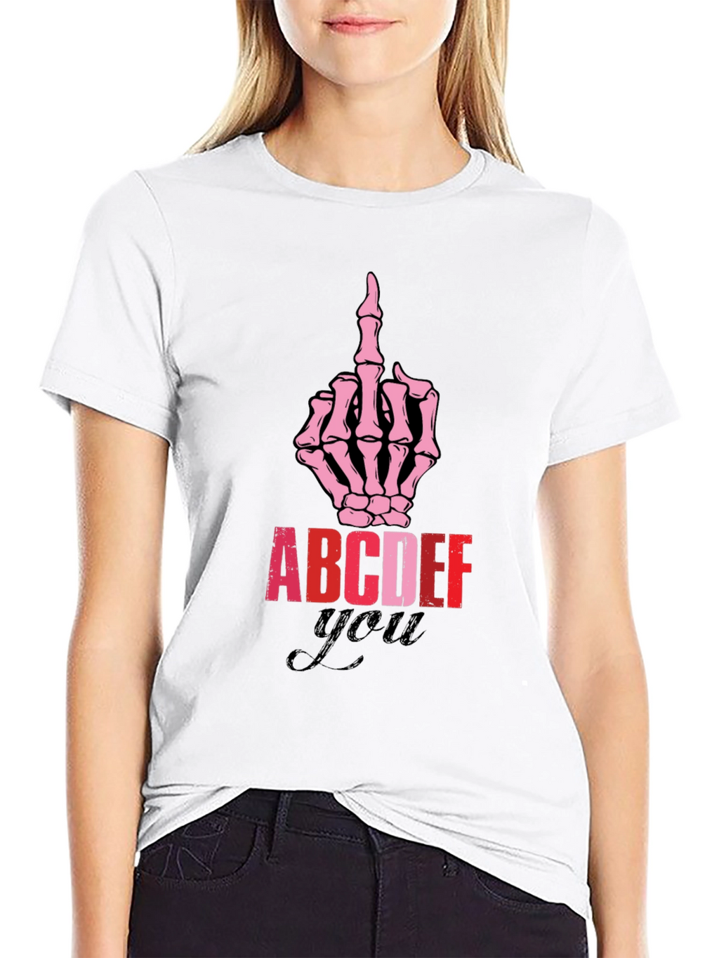 ABCDEF You Graphic Tee