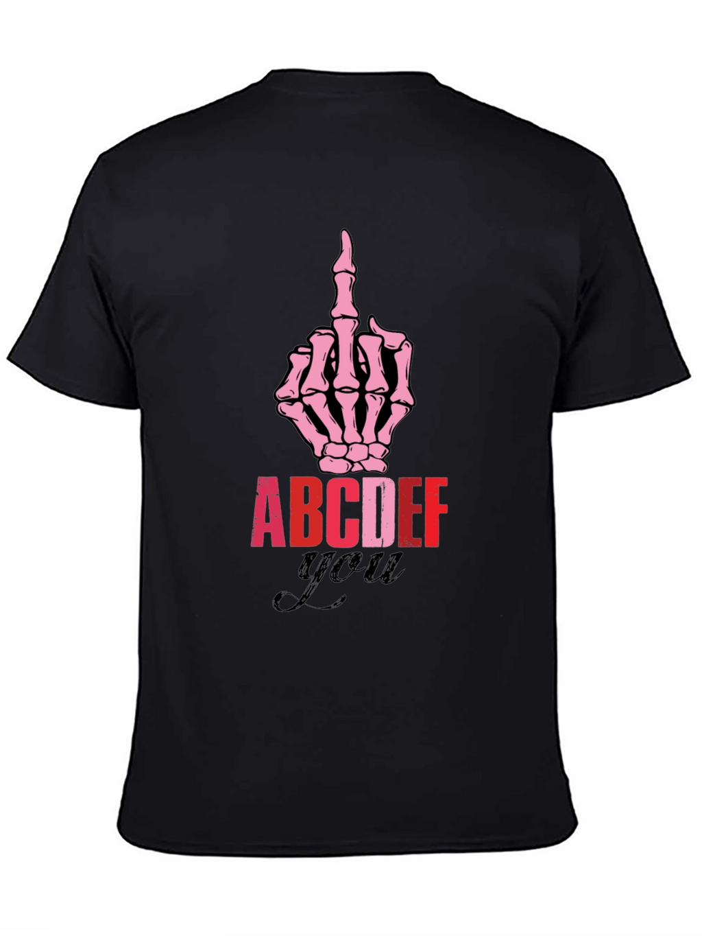 ABCDEF You Graphic Tee