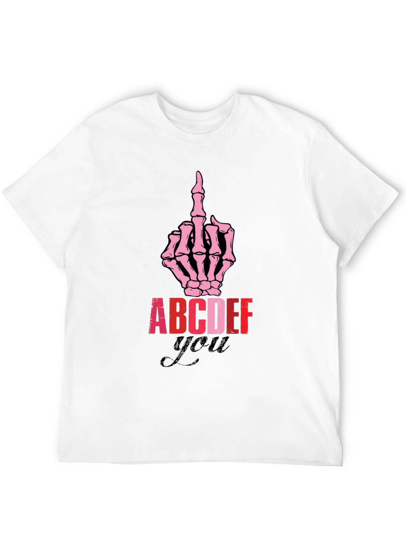 ABCDEF You Graphic Tee