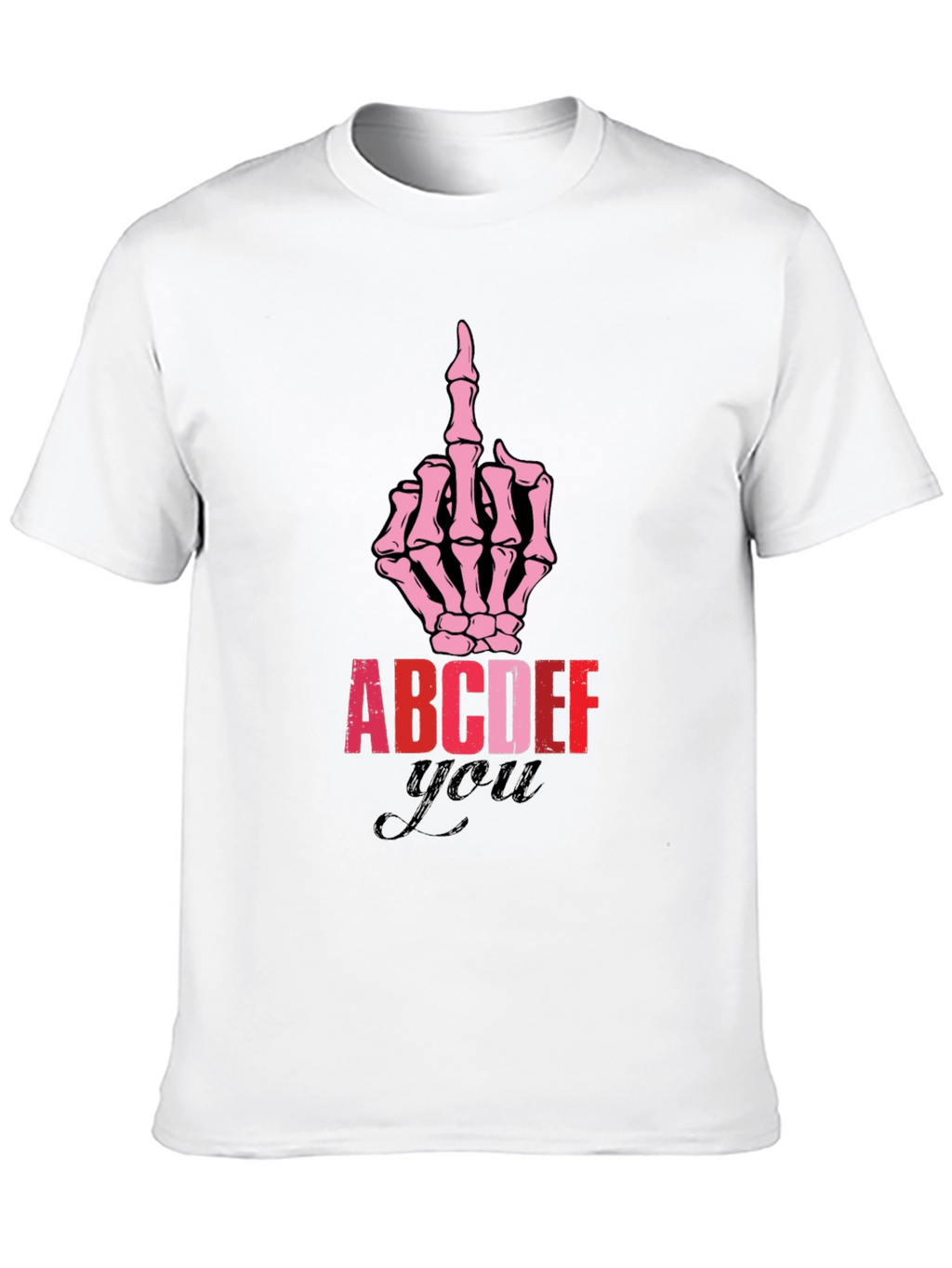 ABCDEF You Graphic Tee