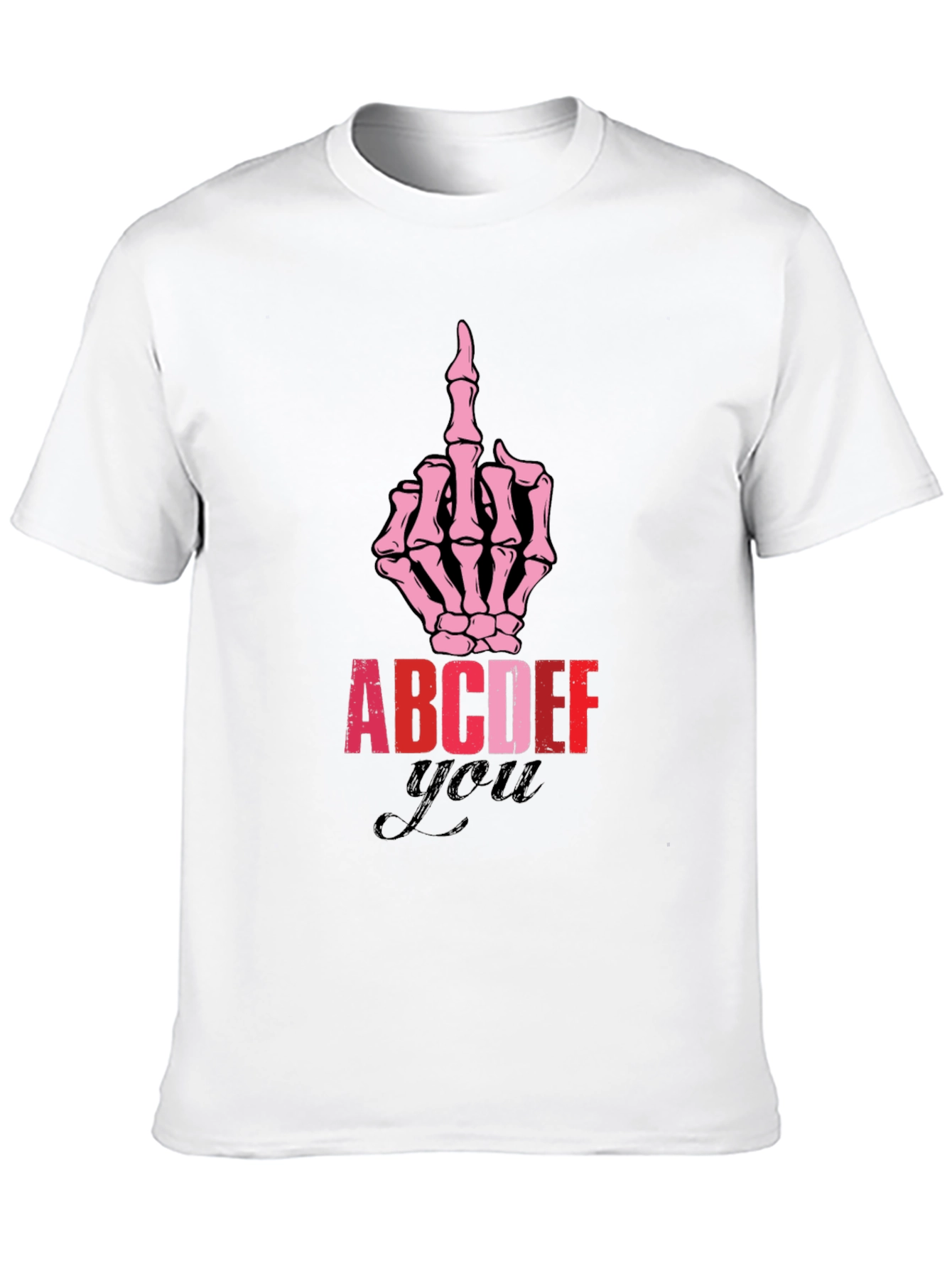 ABCDEF You Graphic Tee