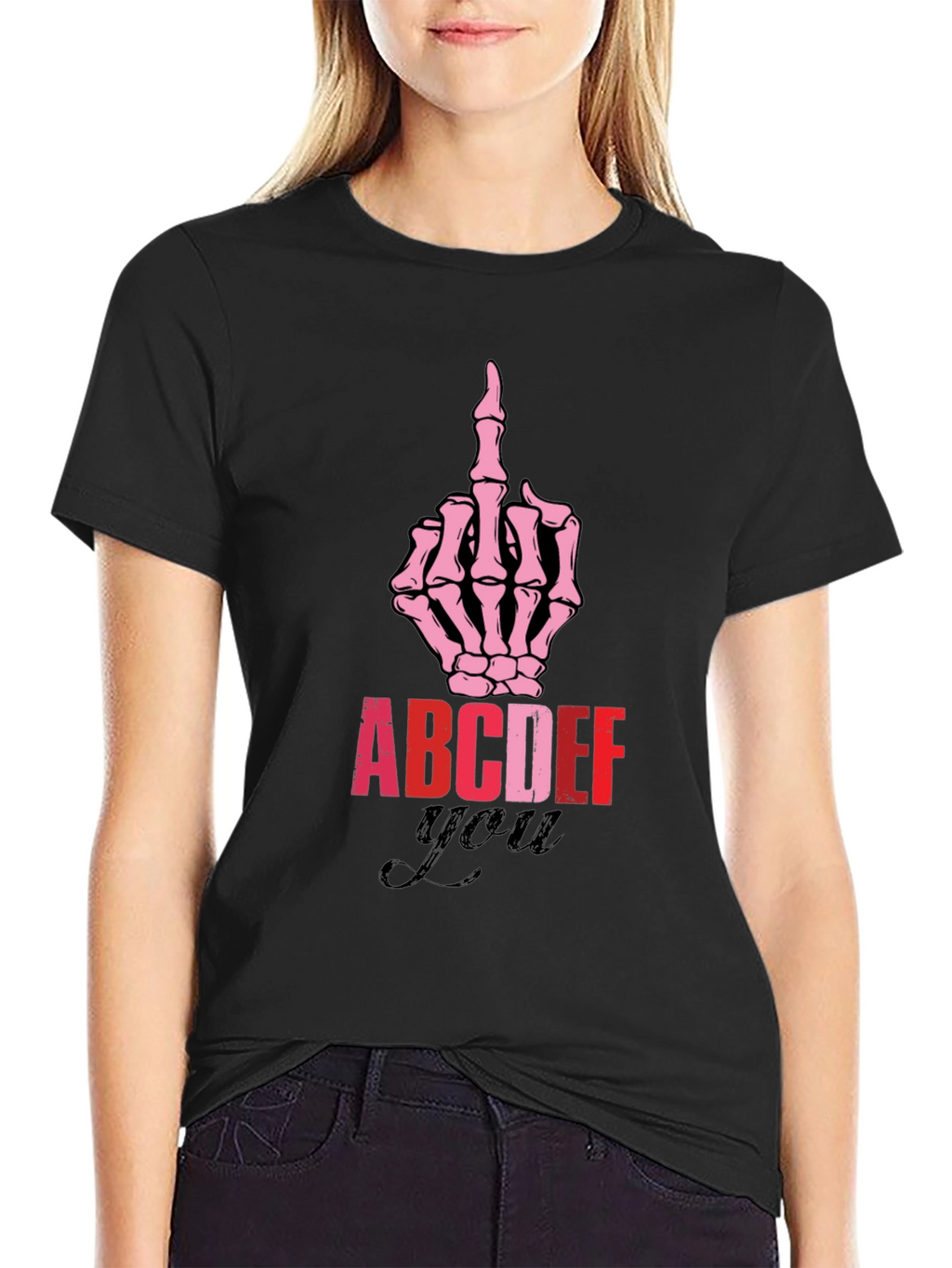 ABCDEF You Graphic Tee