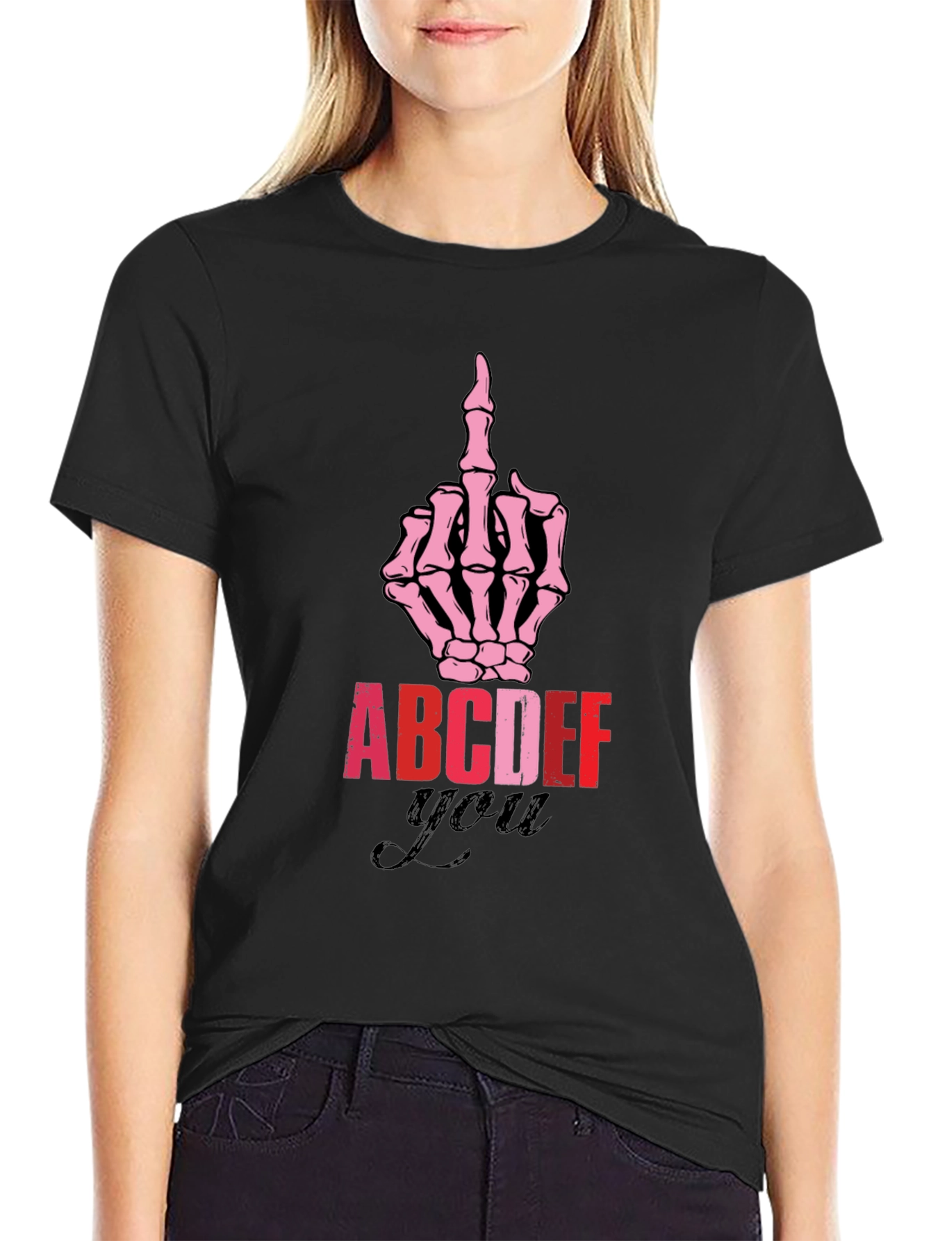 ABCDEF You Graphic Tee