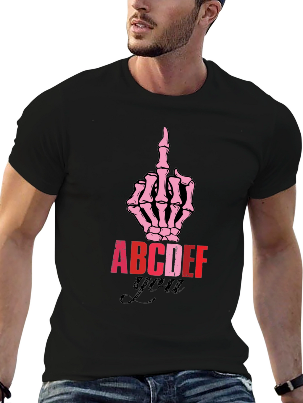 ABCDEF You Graphic Tee