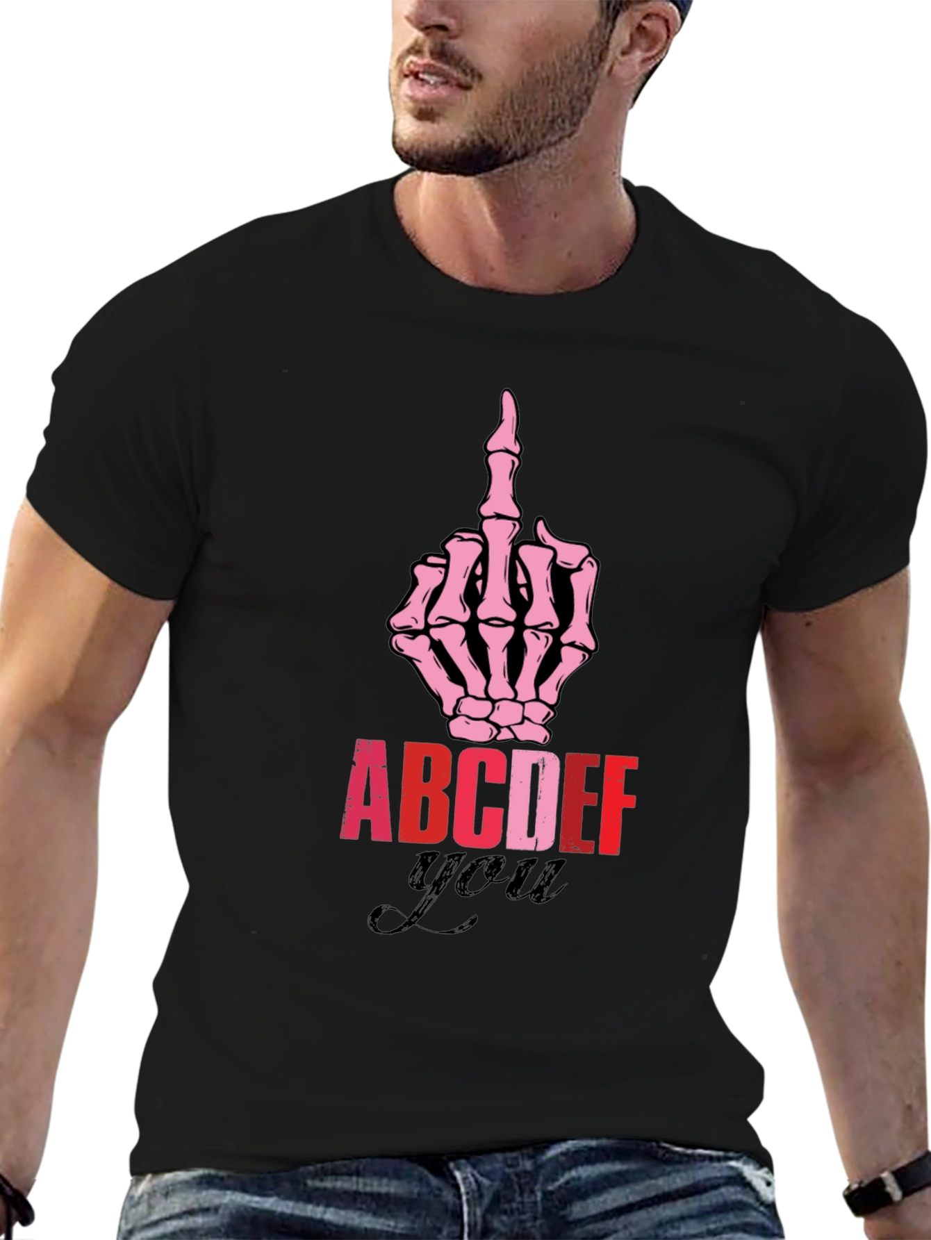 ABCDEF You Graphic Tee