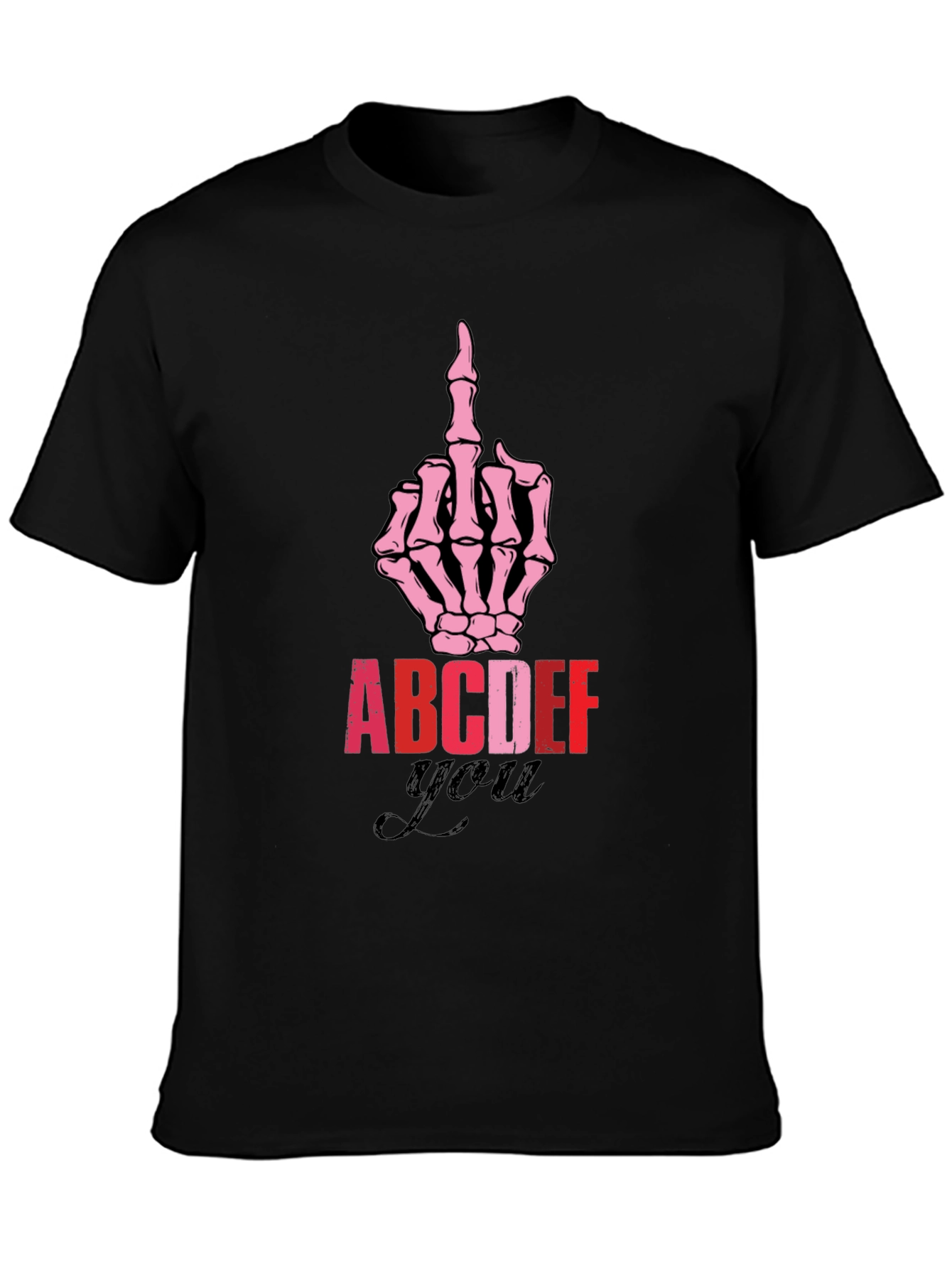 ABCDEF You Graphic Tee