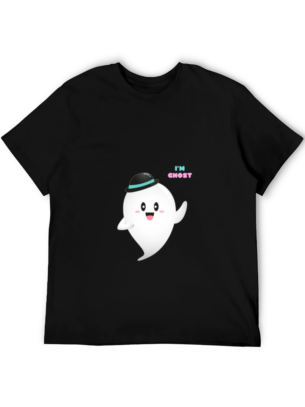 Cute Ghost T-Shirt - Halloween Apparel