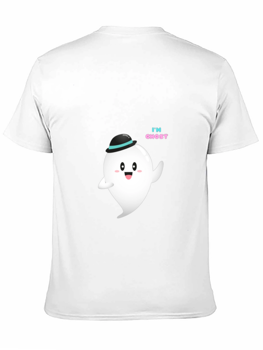 Cute Ghost T-Shirt - Halloween Apparel