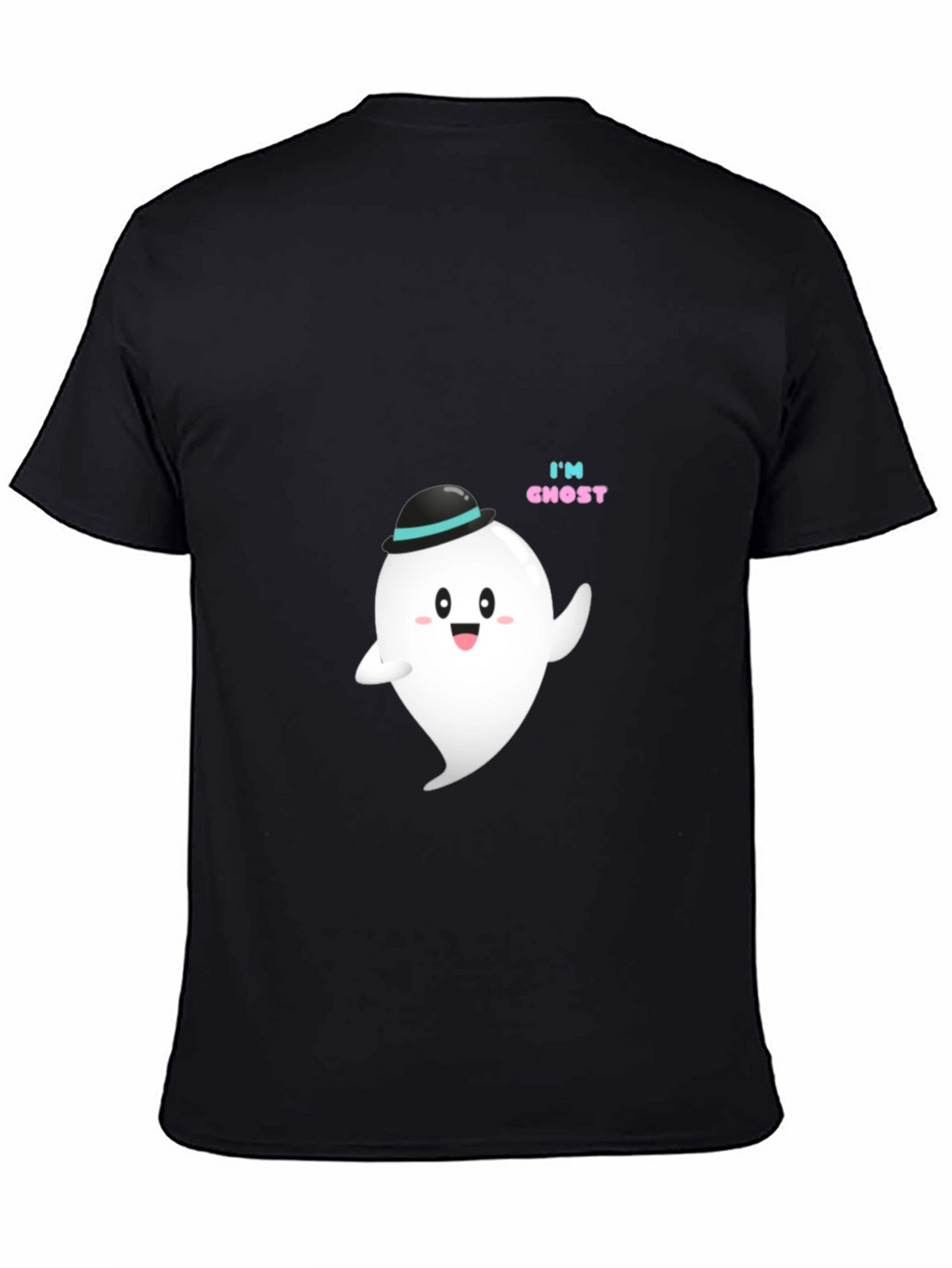 Cute Ghost T-Shirt - Halloween Apparel