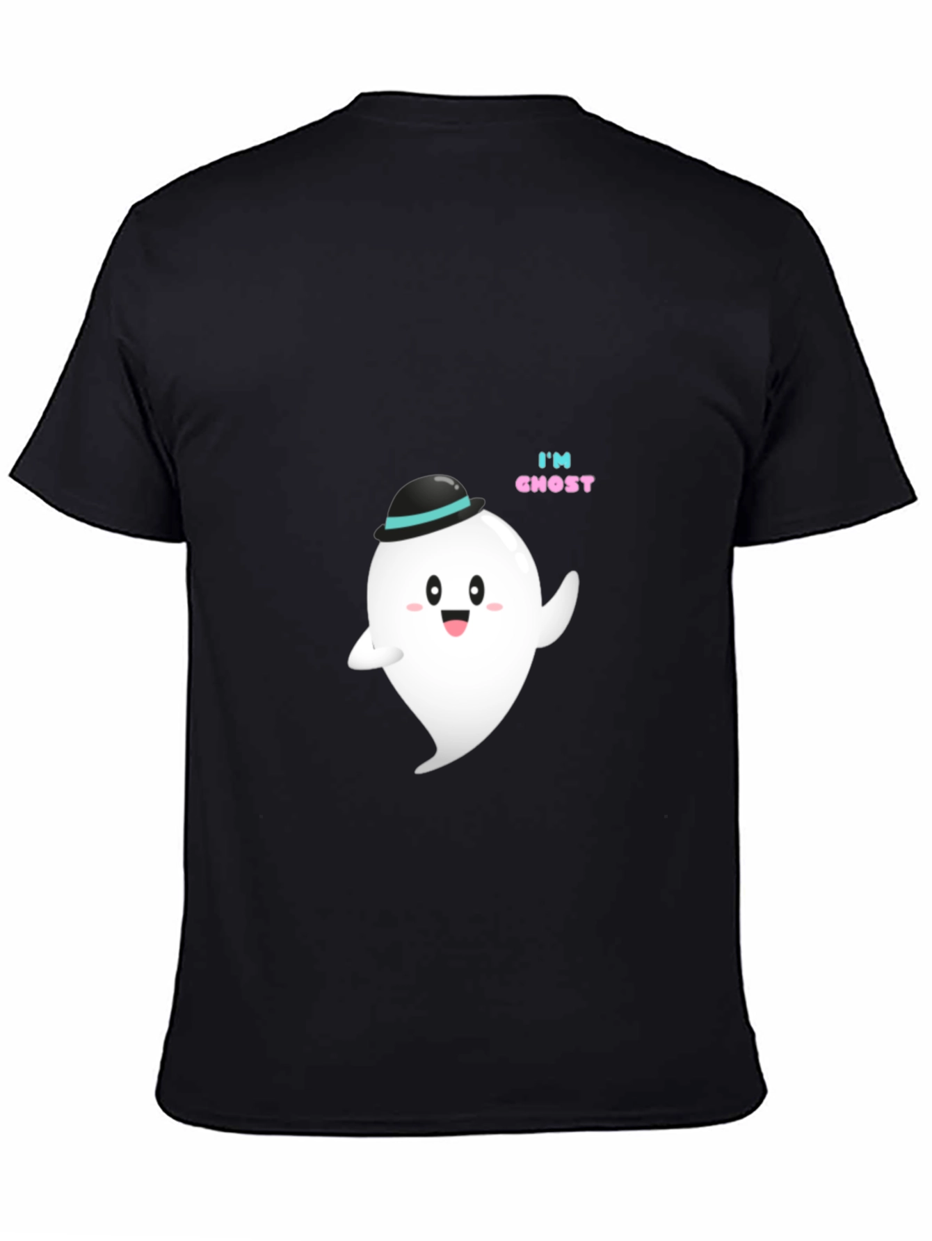 Cute Ghost T-Shirt - Halloween Apparel