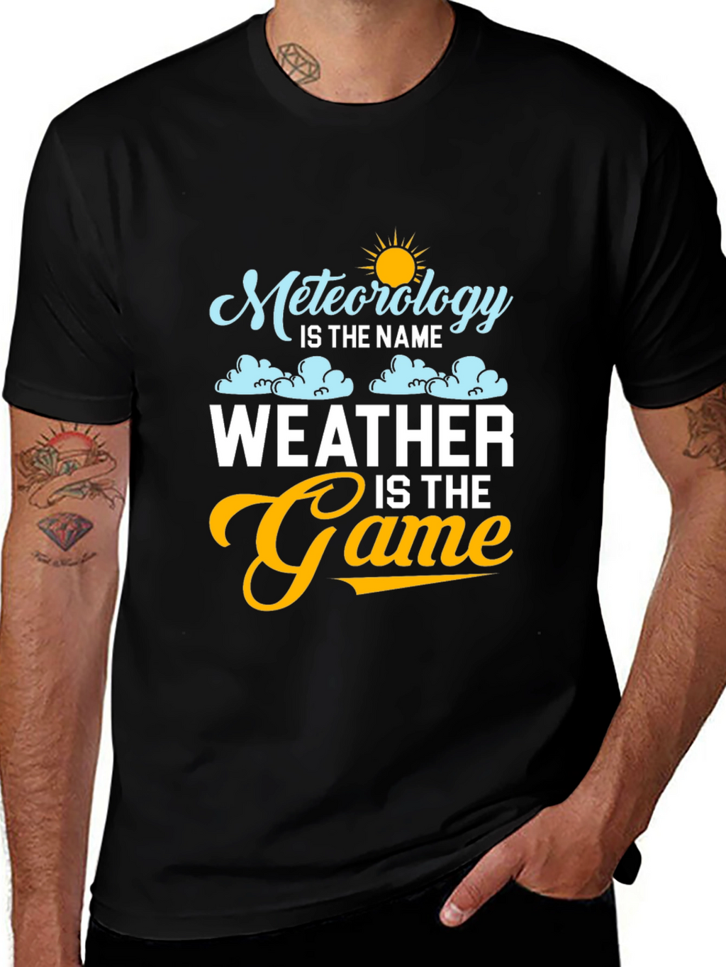 Meteorology Weather Game Graphic Tee