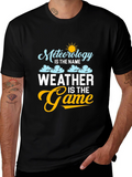 Meteorology Weather Game Graphic Tee