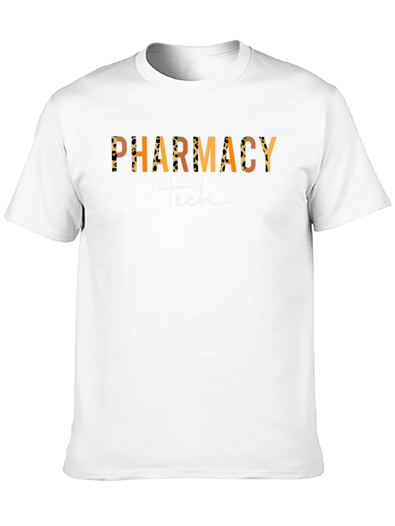 Pharmacy Tech Leopard Print T-Shirt