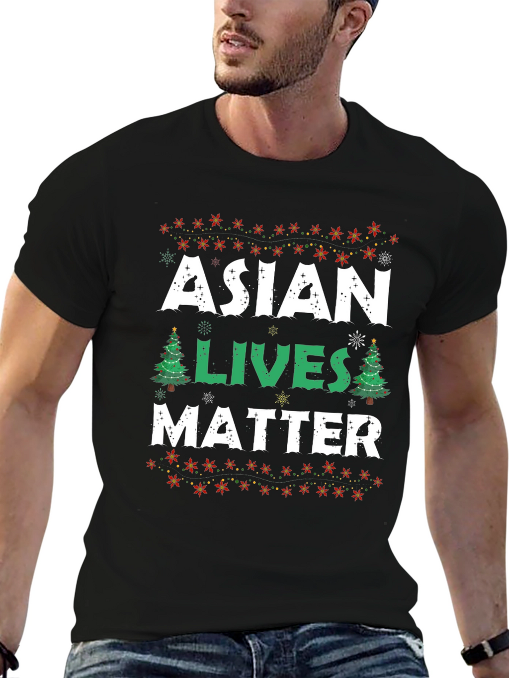 Asian Lives Matter Christmas Tee