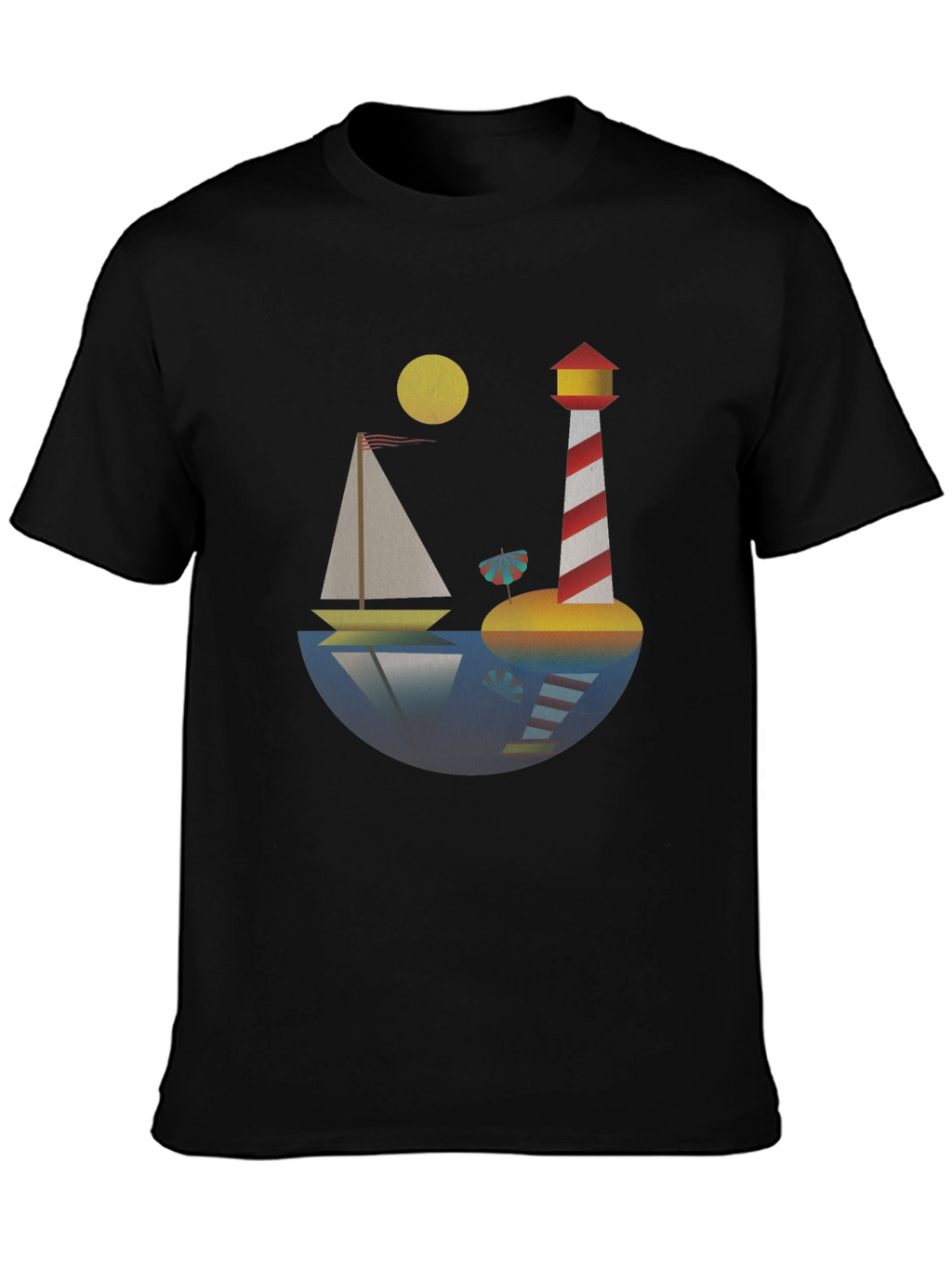 Nautical Lighthouse Graphic T-Shirt - Stylish & Unique