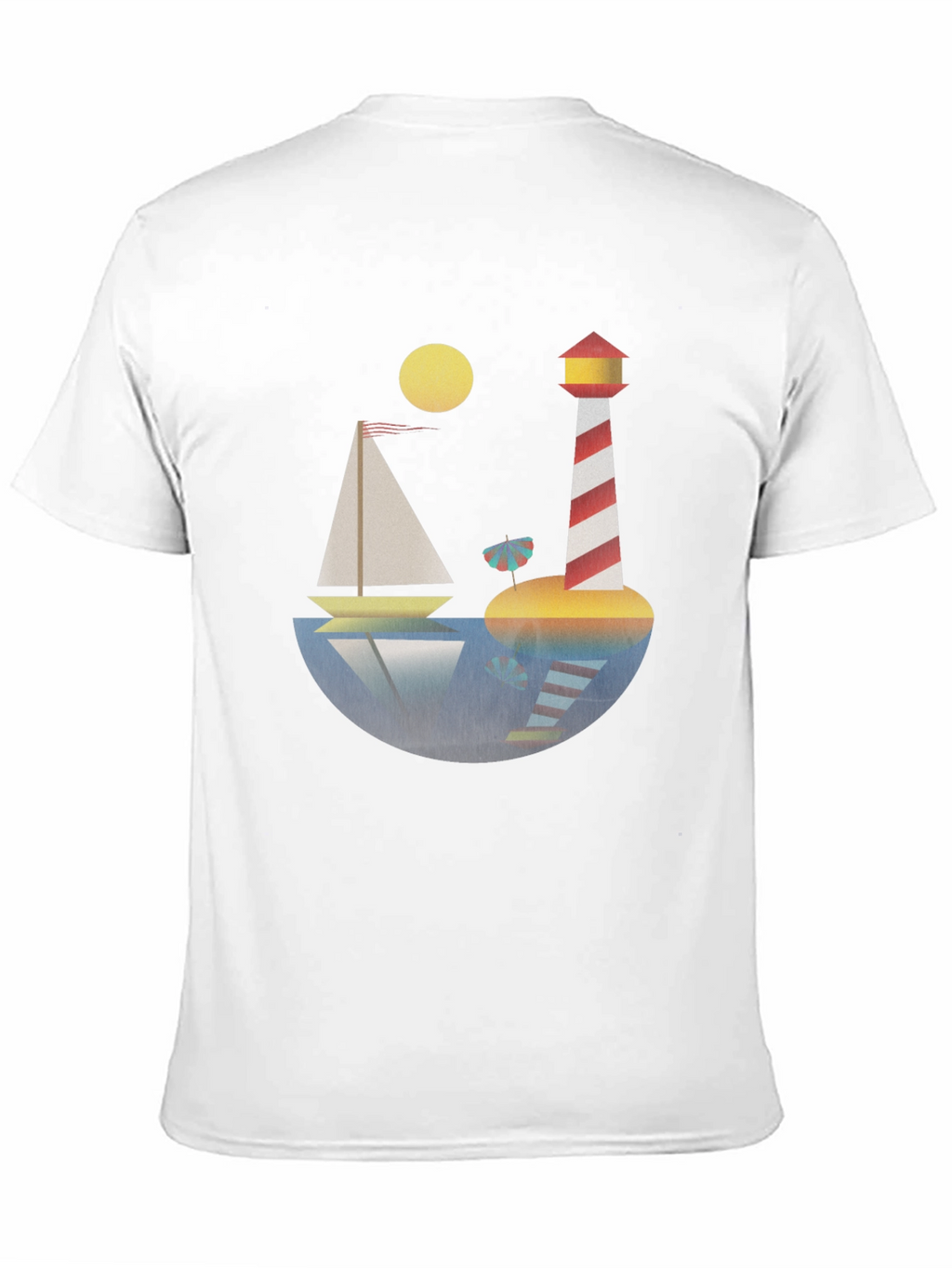 Nautical Lighthouse Graphic T-Shirt - Stylish & Unique
