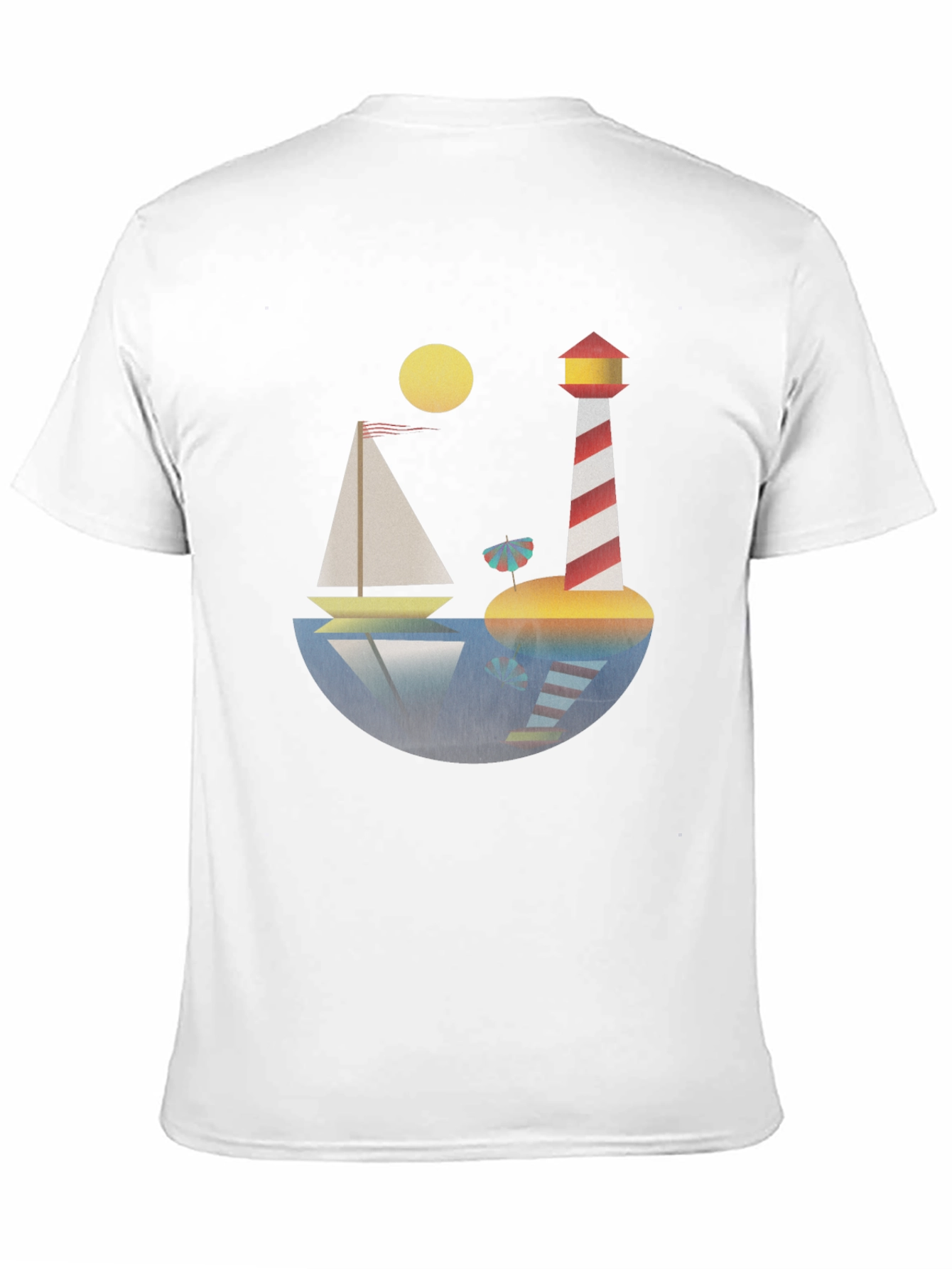 Nautical Lighthouse Graphic T-Shirt - Stylish & Unique