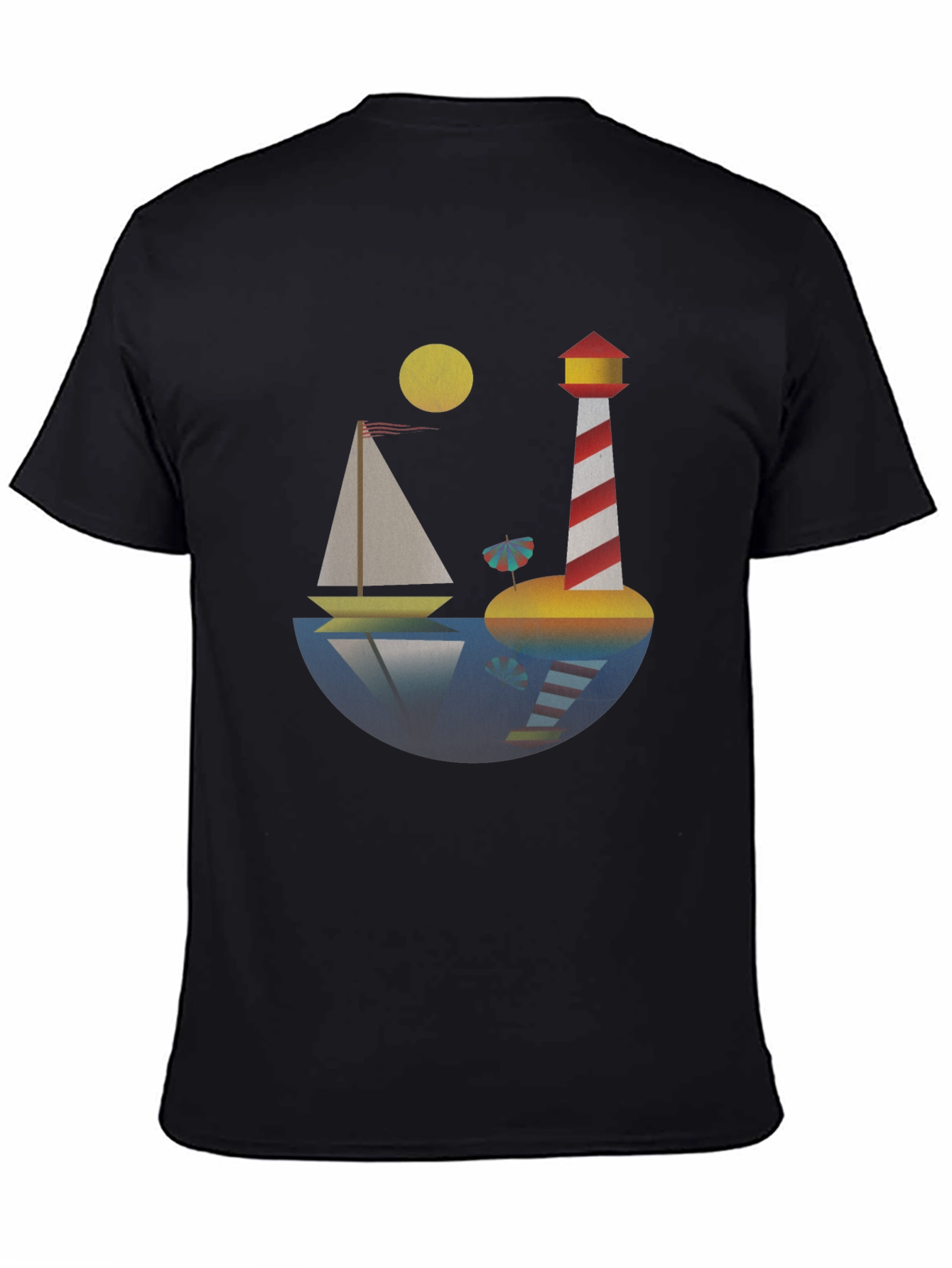 Nautical Lighthouse Graphic T-Shirt - Stylish & Unique