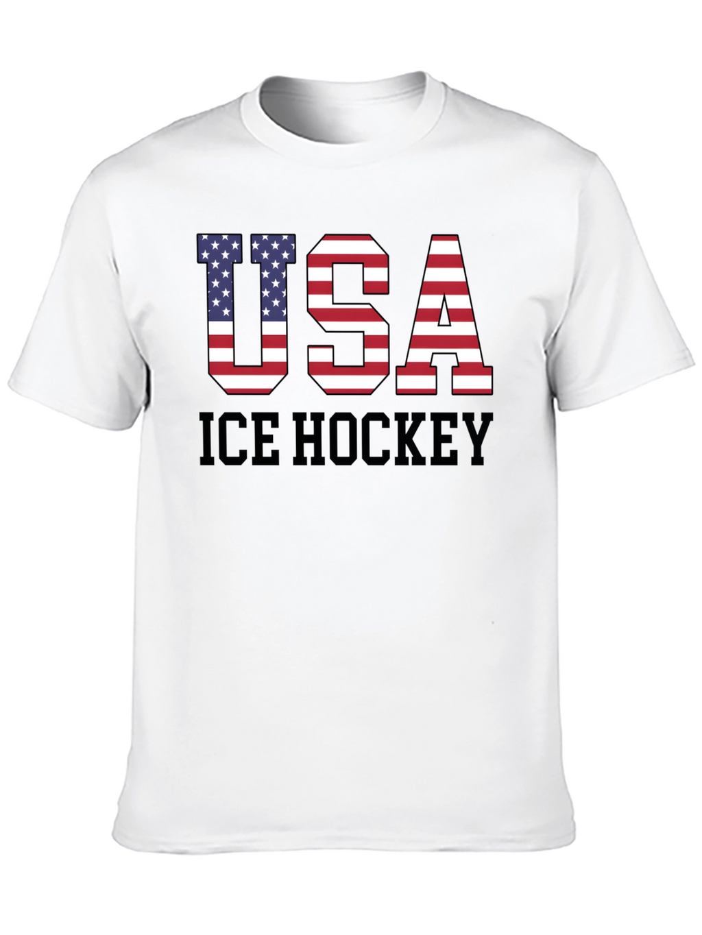 USA Ice Hockey Patriotic T-Shirt