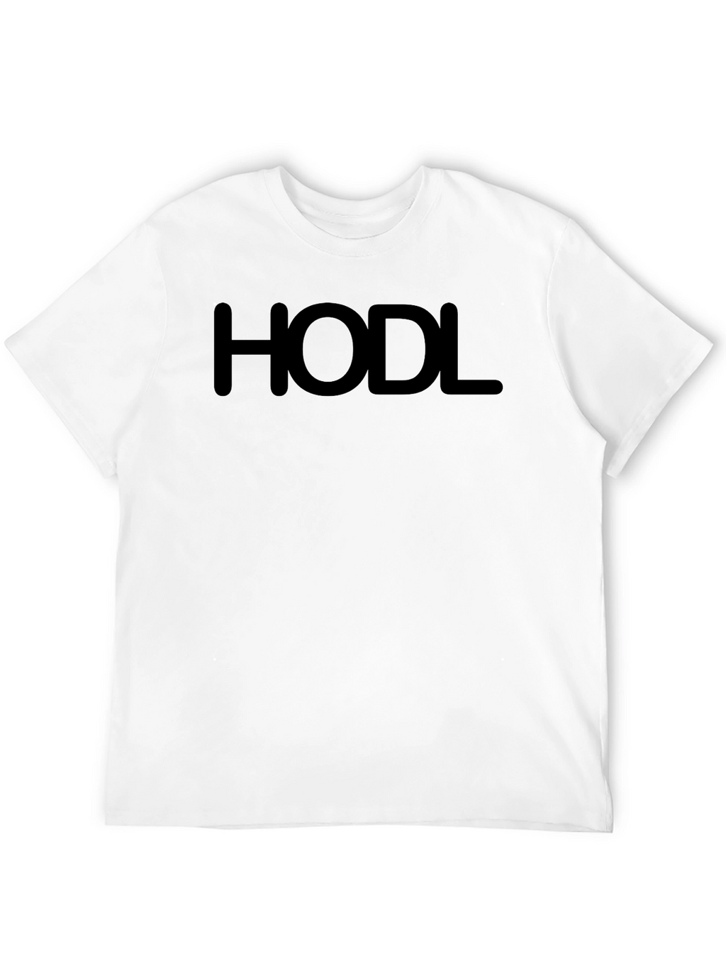HODL Black Graphic Tee - Crypto Investor T-Shirt