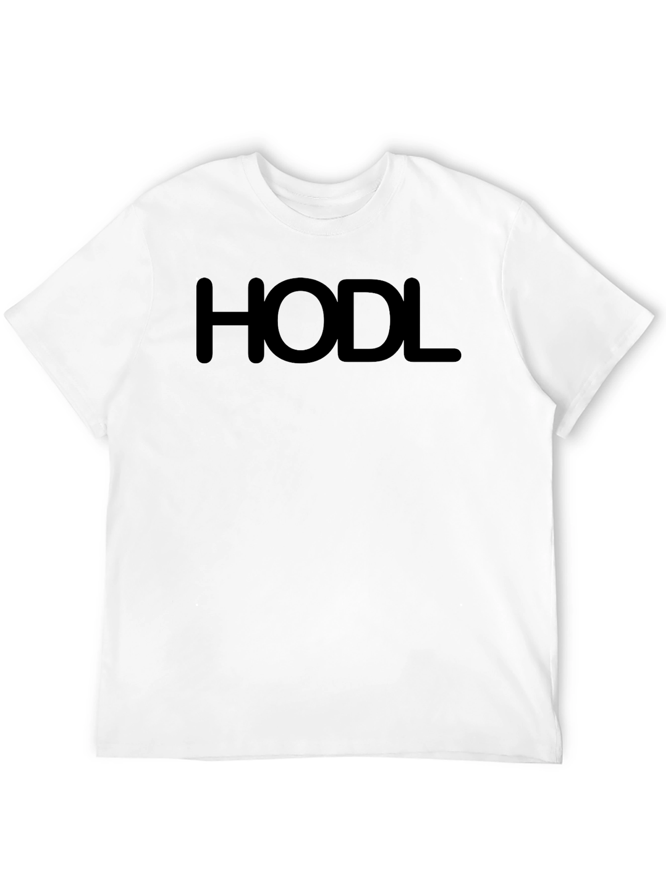 HODL Black Graphic Tee - Crypto Investor T-Shirt