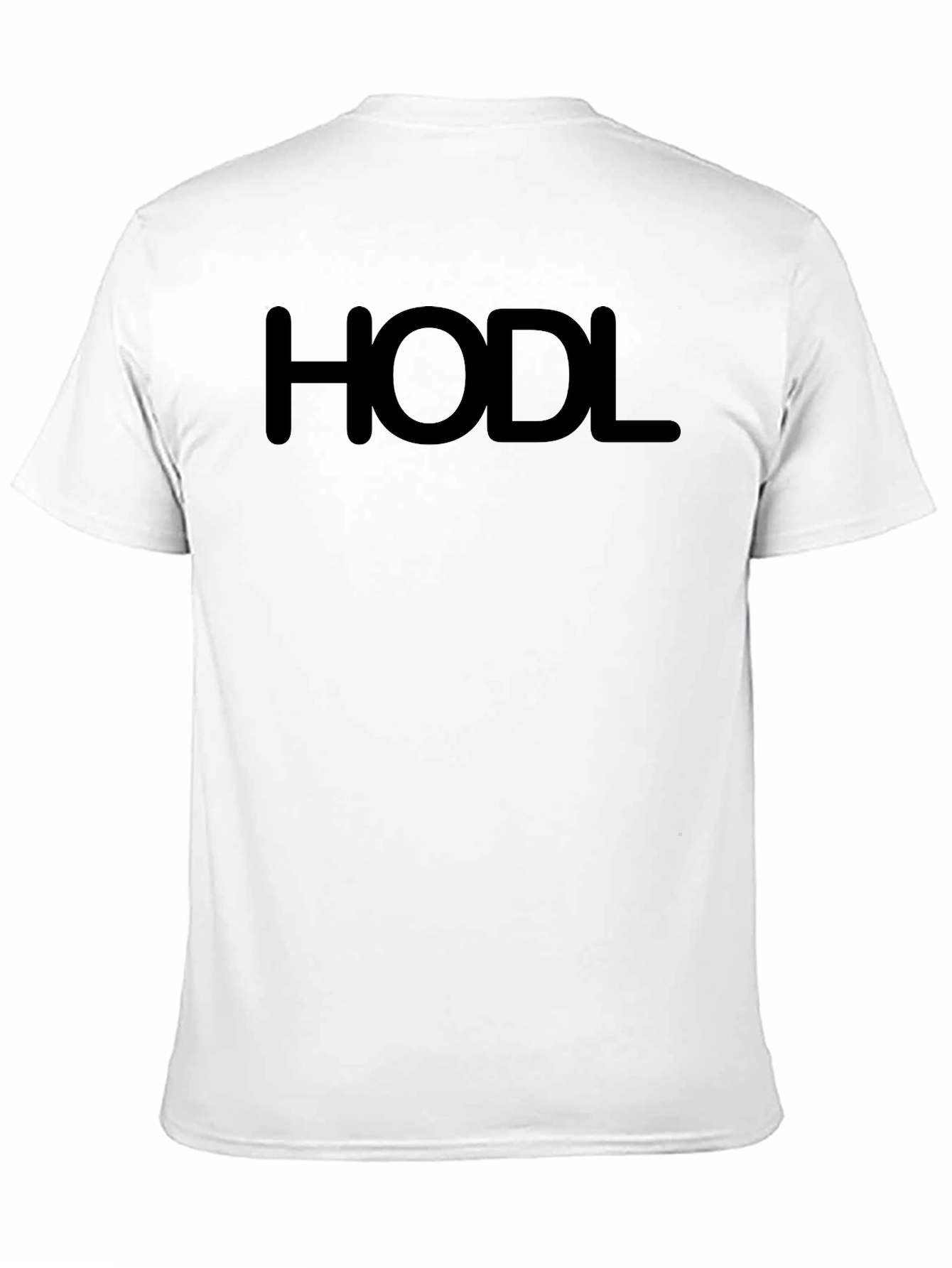 HODL Black Graphic Tee - Crypto Investor T-Shirt