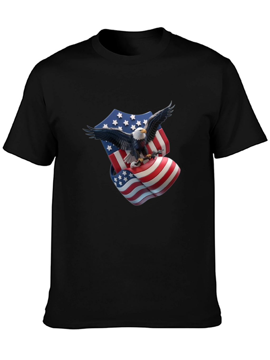 American Eagle USA Flag Graphic T-Shirt