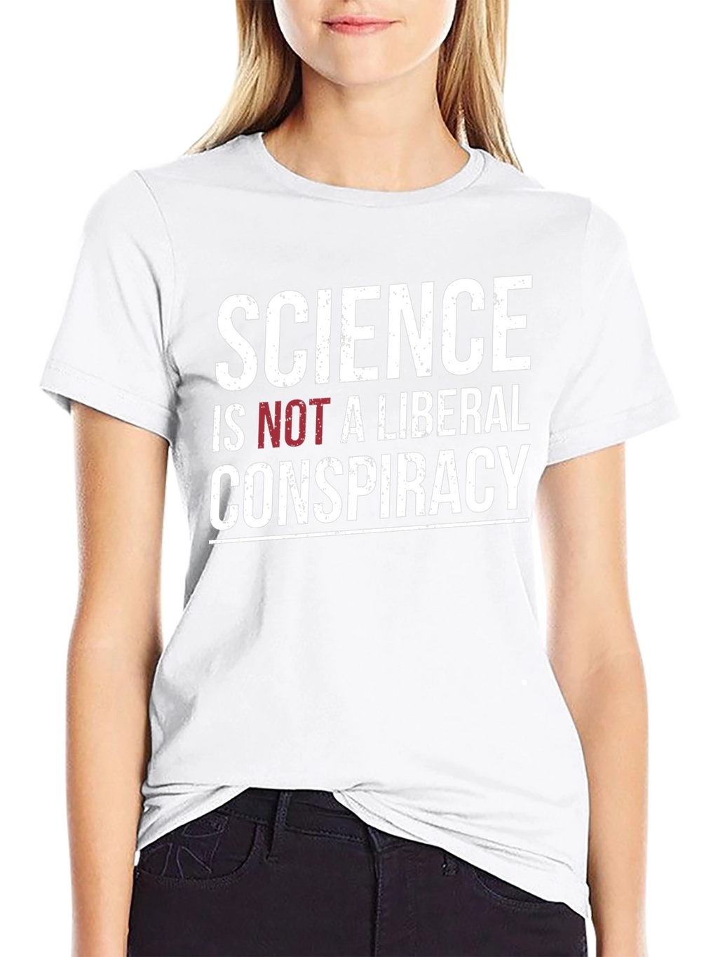 Science is Not a Liberal Conspiracy T-Shirt