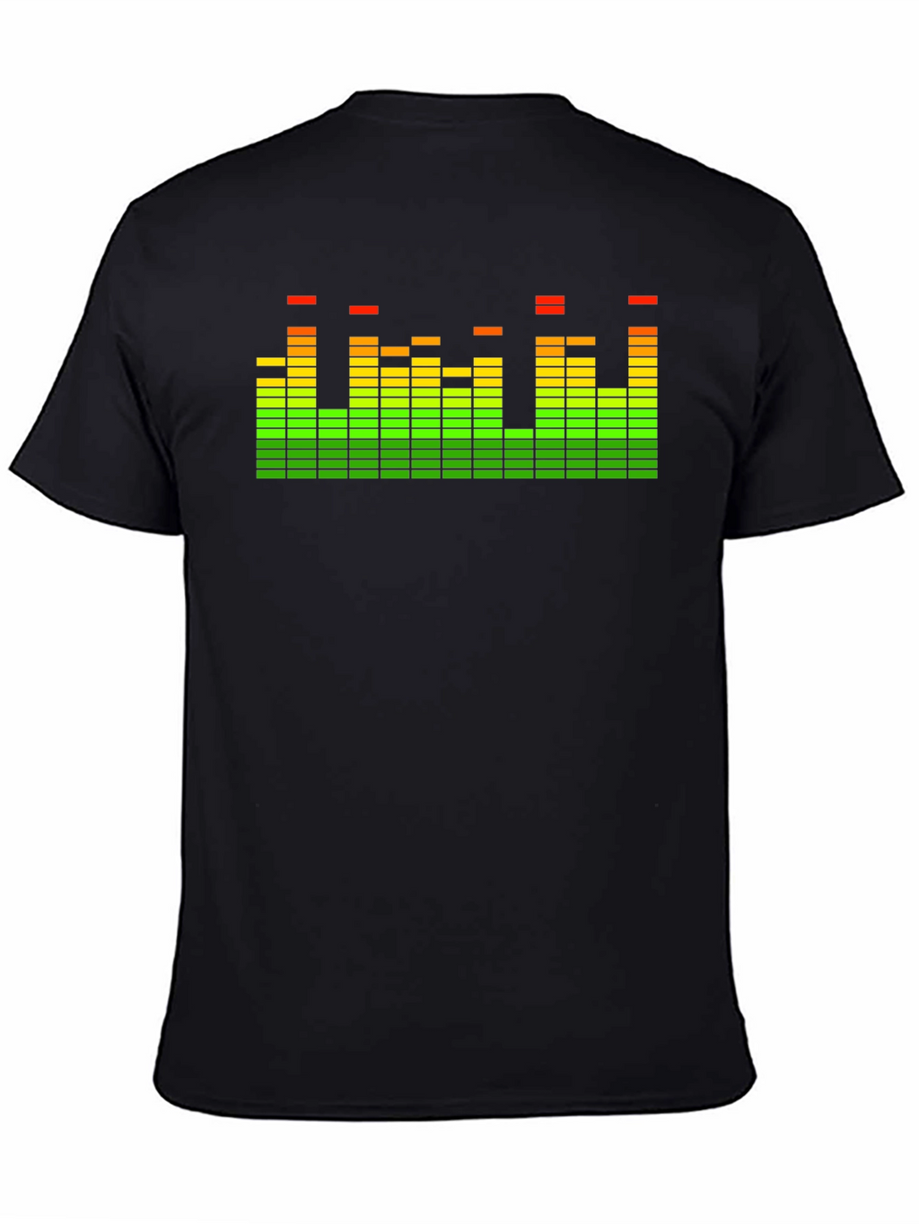 Equalizer Graphic Print T-Shirt - Music Lover