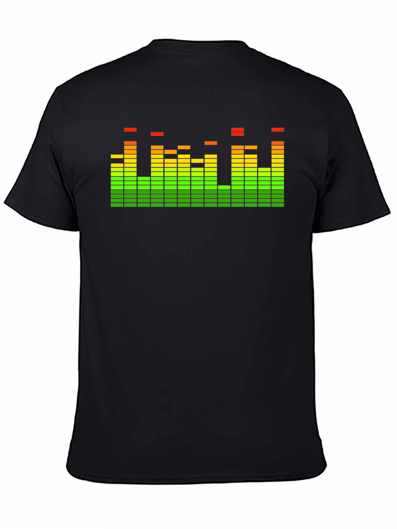 Equalizer Graphic Print T-Shirt - Music Lover