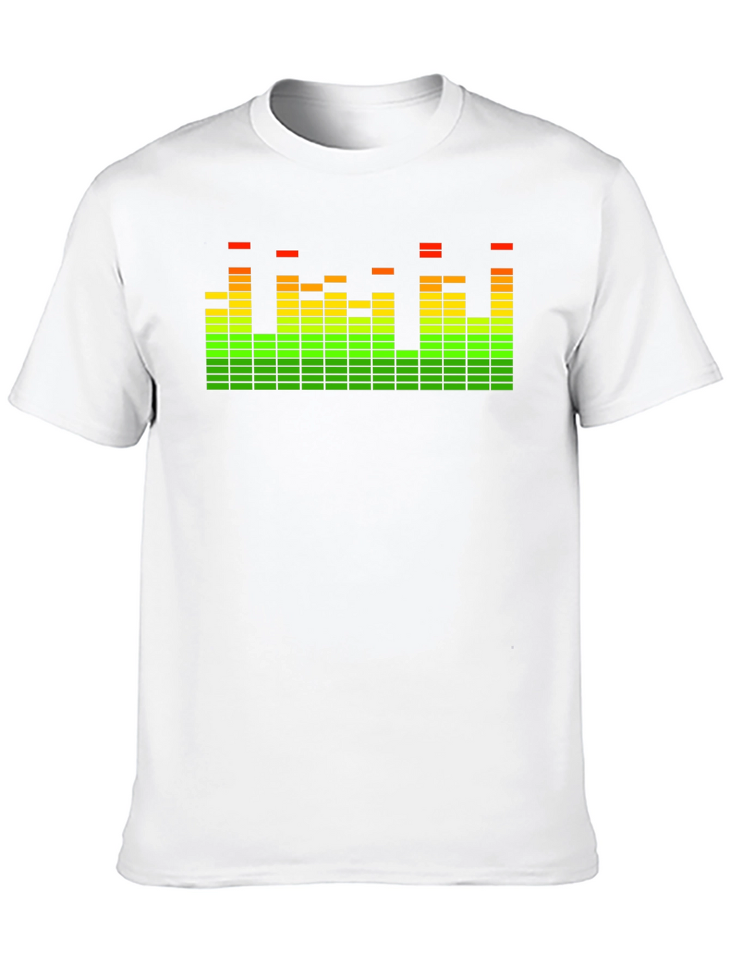 Equalizer Graphic Print T-Shirt - Music Lover