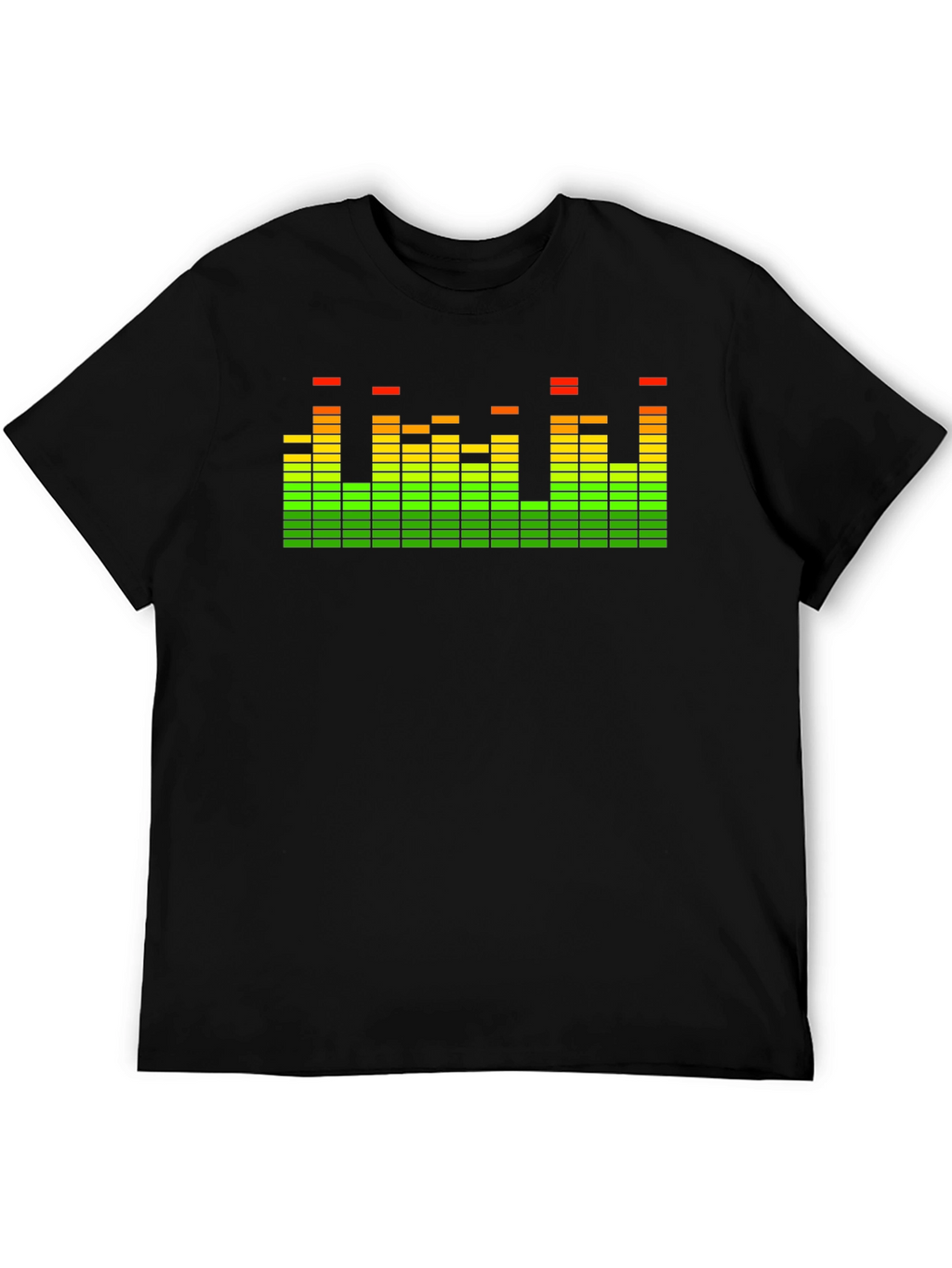 Equalizer Graphic Print T-Shirt - Music Lover